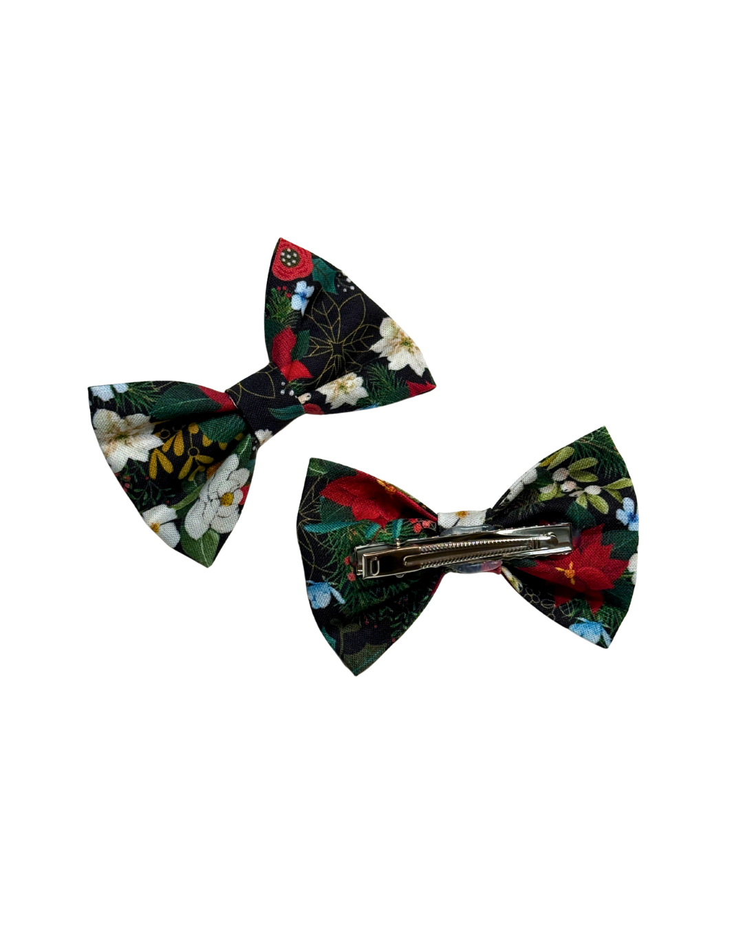 Accessories are a Must Hair Bows - Midnight Winter Garden or Twilight Sleigh Ride