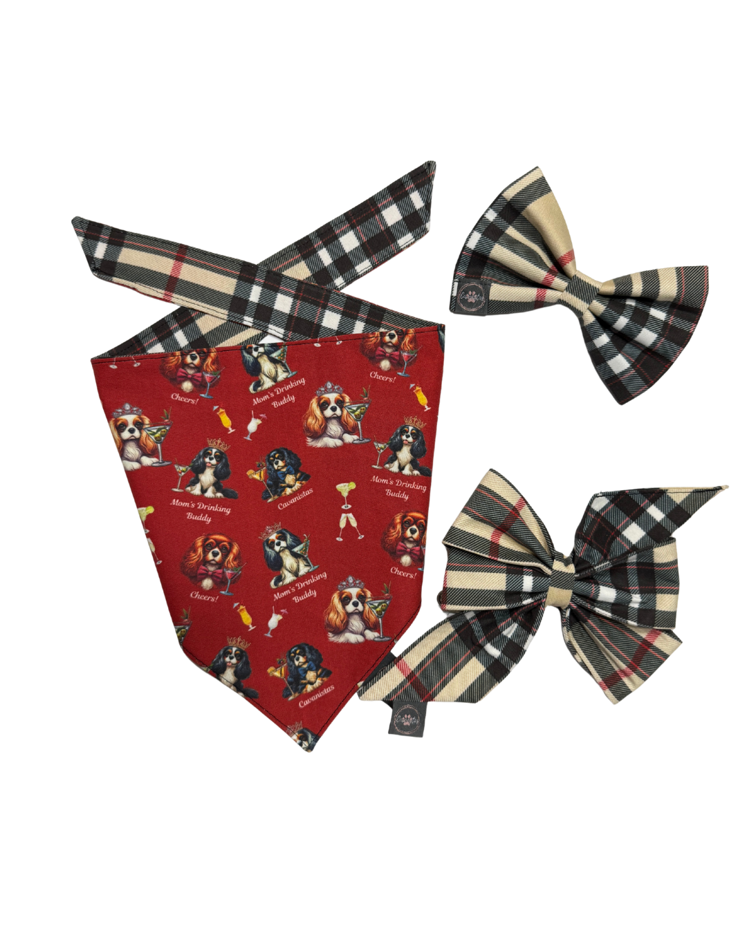Dress to Impress Bow Tie- Furberry Plaid
