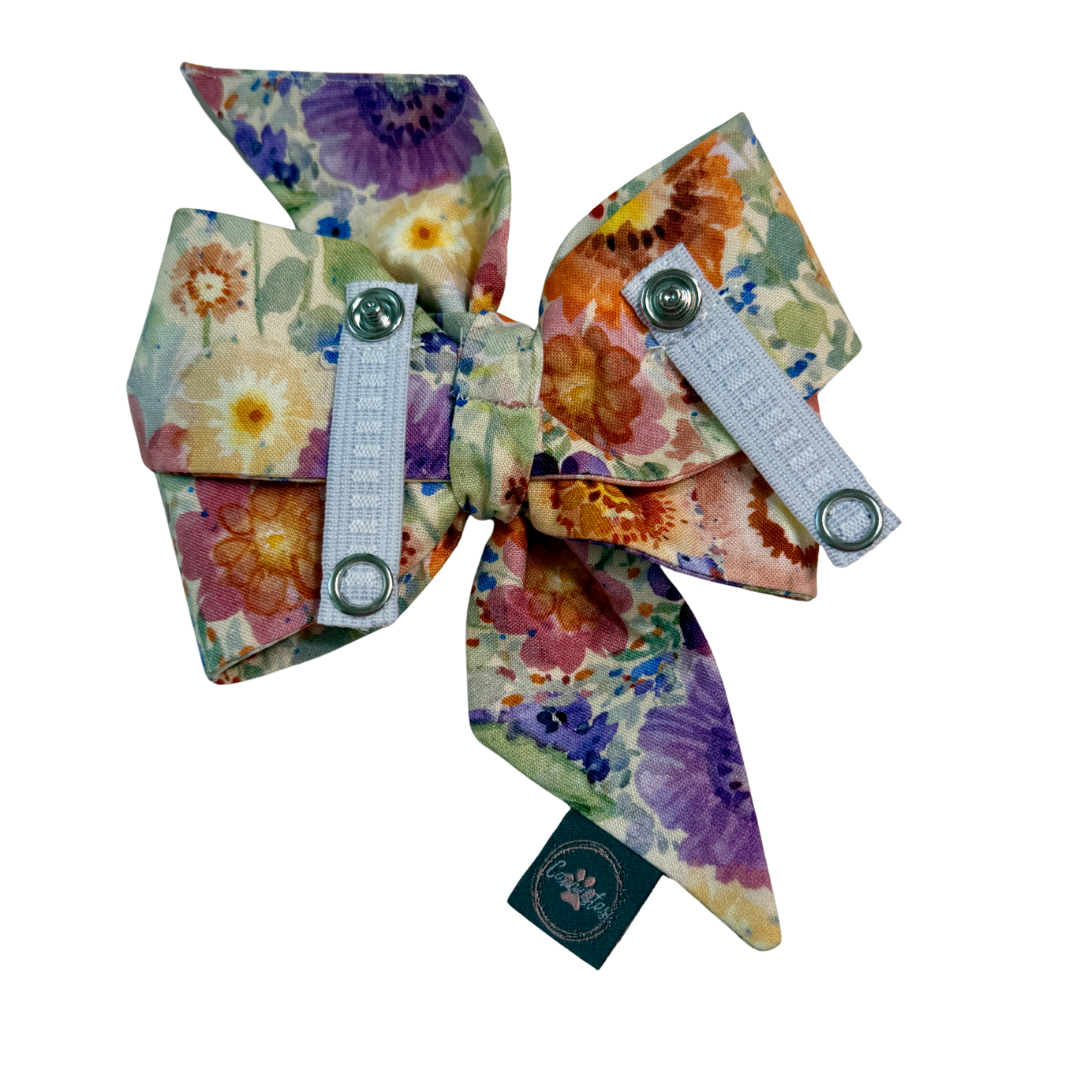 Strike a Pose Bow - Sunset Bouquet or Pumpkin Gingham