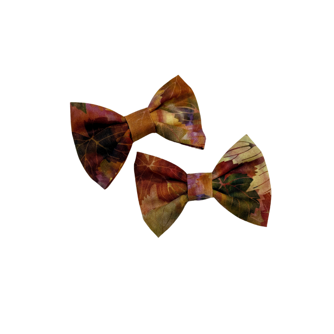 Accessories are a Must Hair Bows - Falling for Fall