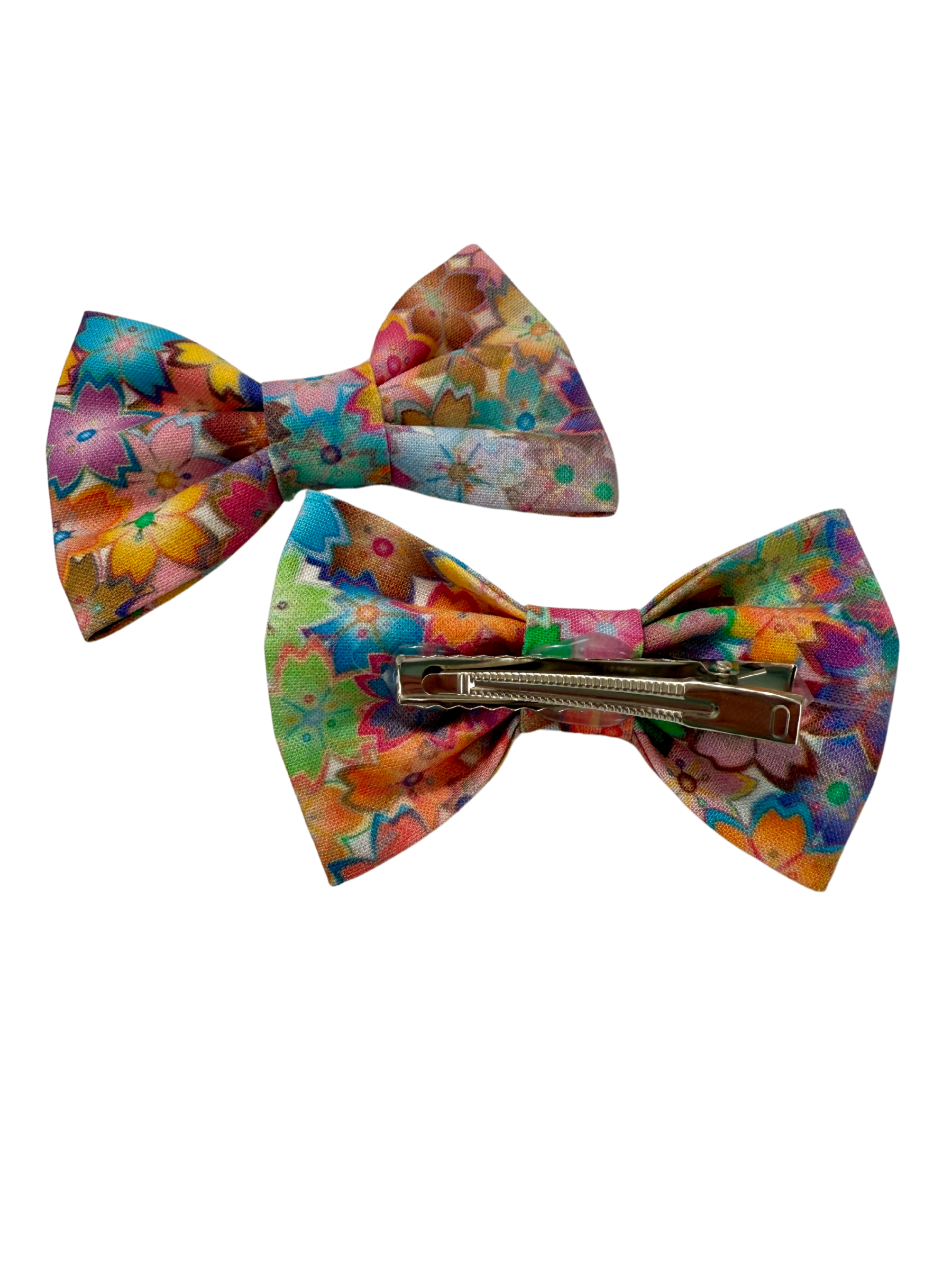 Accessories are a Must Hair Bows - Sakura Skies & Cherry Blossom Confetti