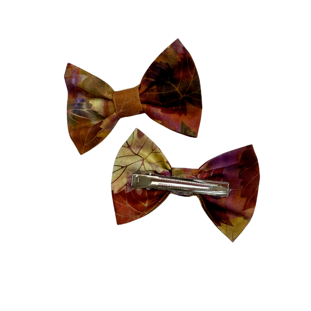 Accessories are a Must Hair Bows - Falling for Fall
