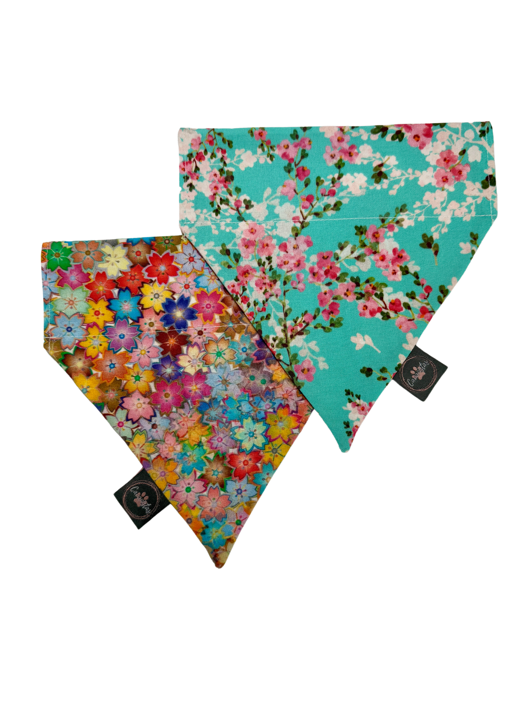 Intermission Wardrobe Change Reversible Bandana - Sakura Skies & Cherry Blossom Confetti