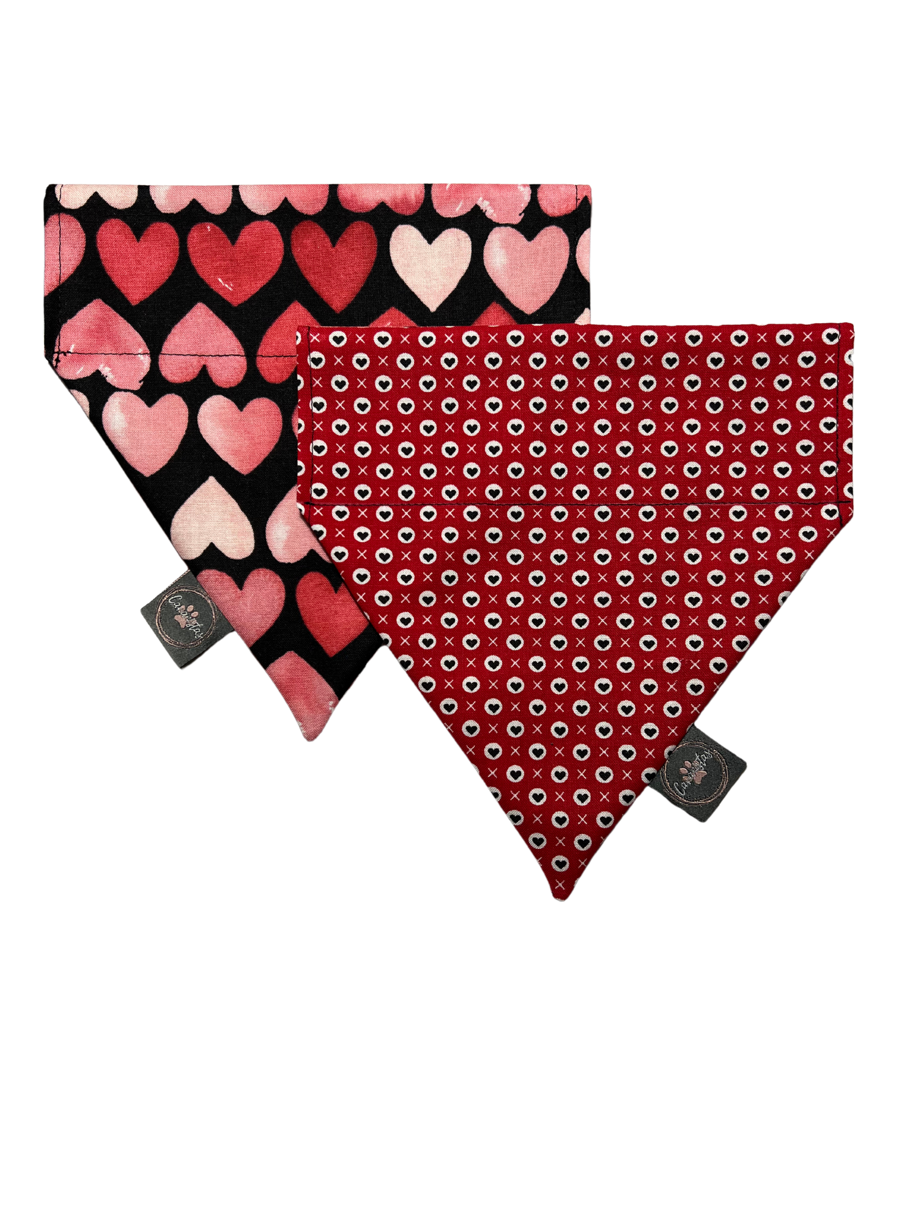 Intermission Wardrobe Change Reversible Bandana - Hugs & Kisses and Love Struck