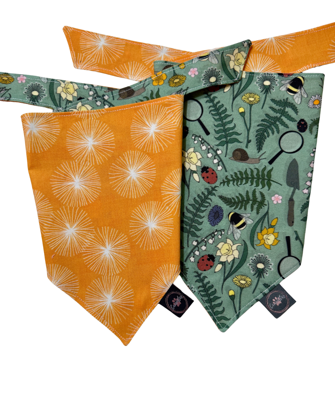 Intermission Wardrobe Change Reversible Bandana - My Little Garden & Dandelion Wishes