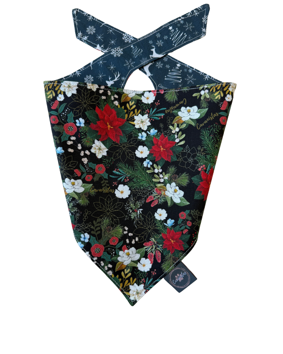 Intermission Wardrobe Change Reversible Bandana - Midnight Winter Garden & Twilight Sleigh Ride