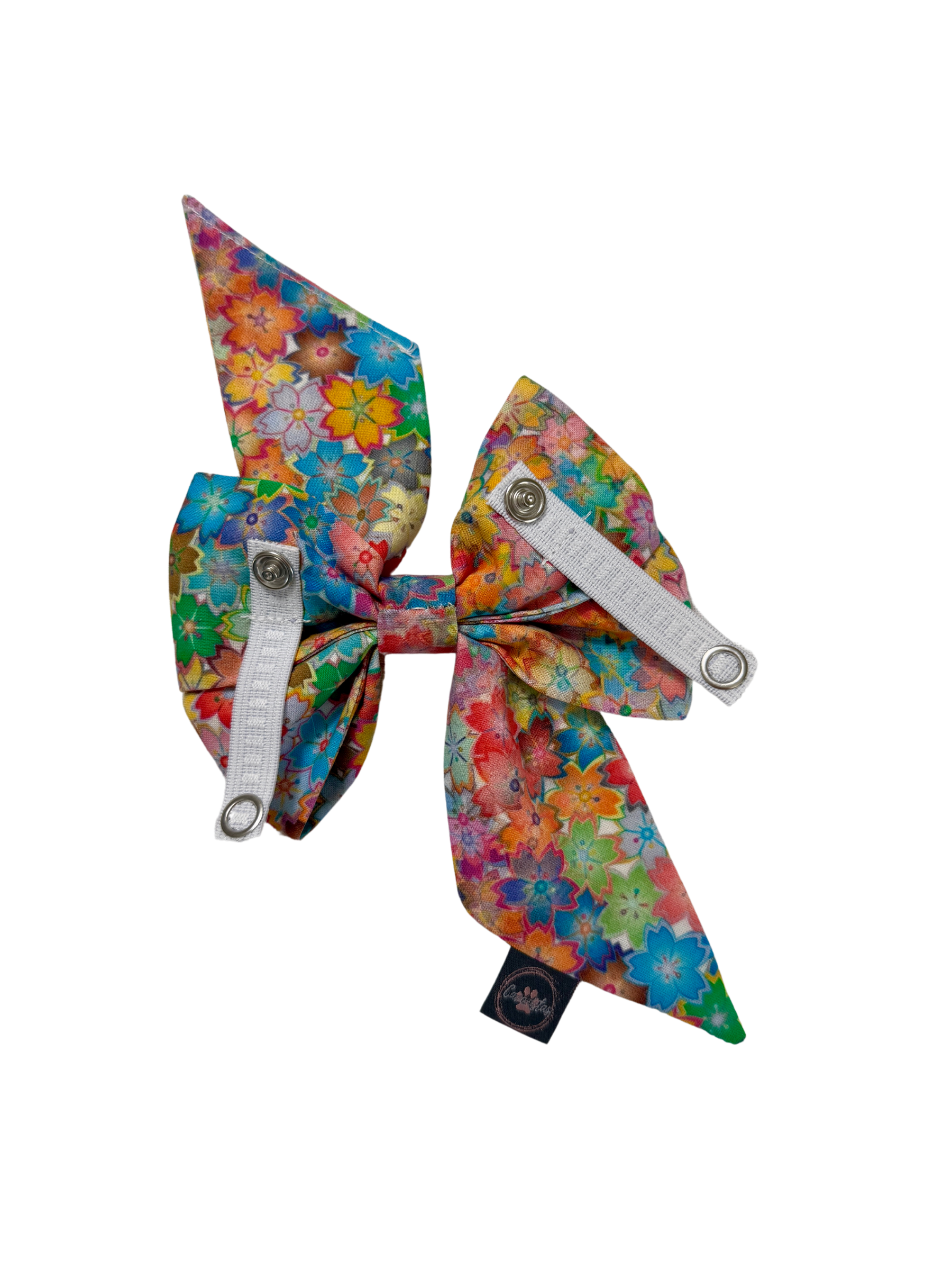 Strike a Pose Bow - Sakura Skies & Cherry Blossom Confetti