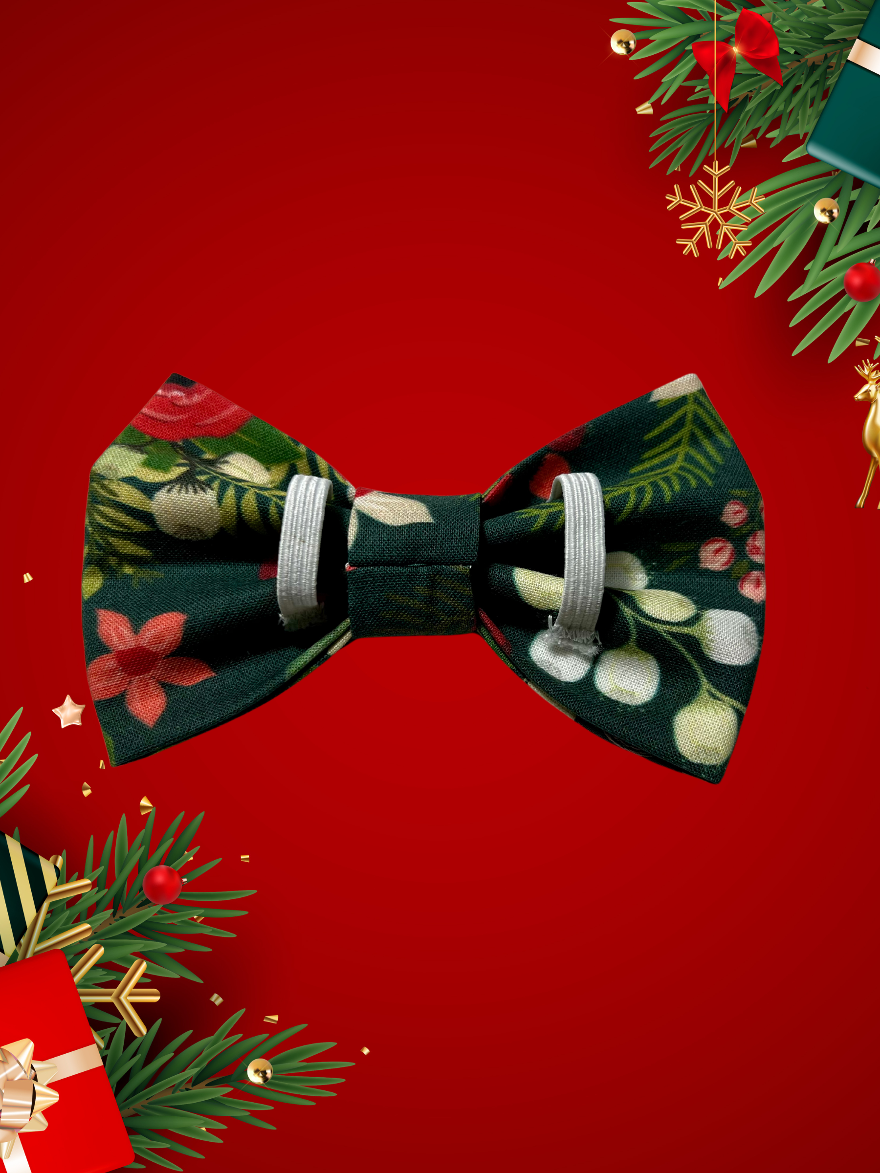 Dress to Impress Bow Tie - Winter Blooms