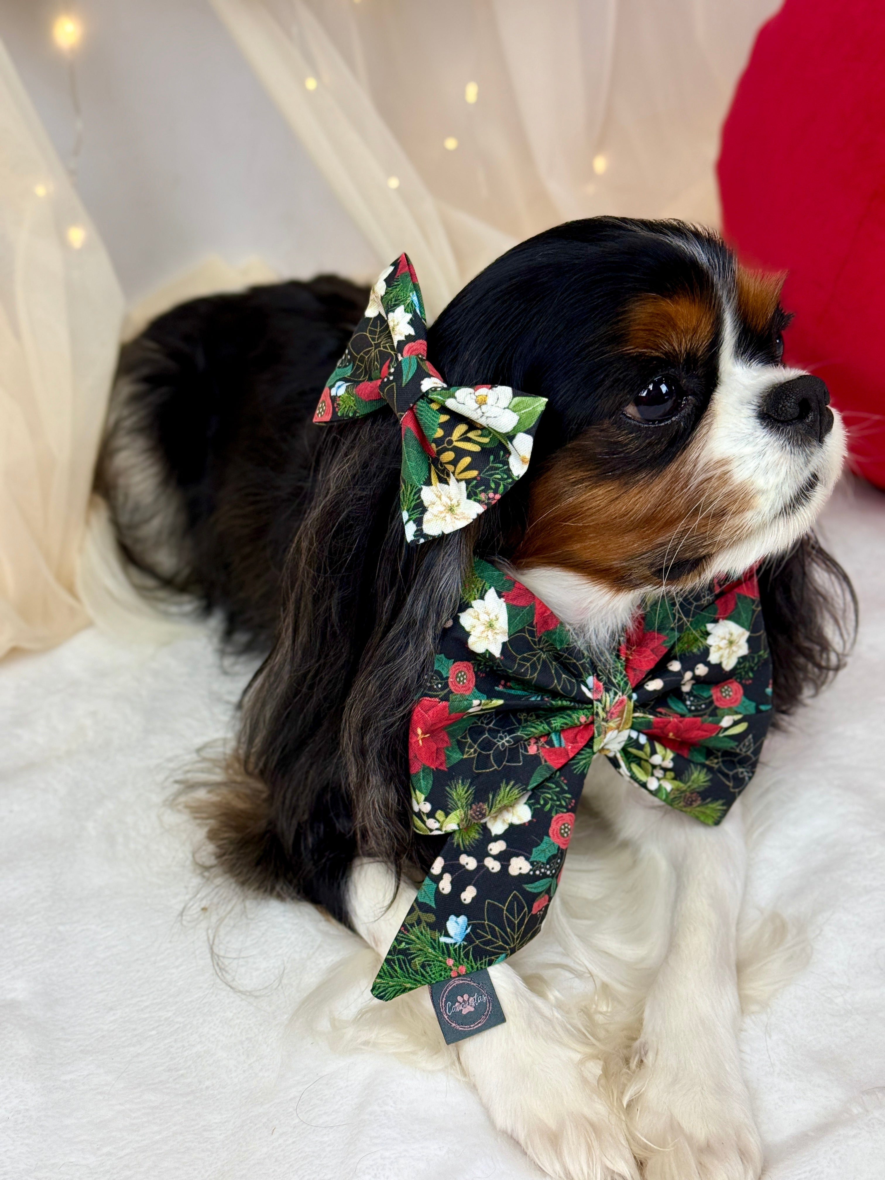 Accessories are a Must Hair Bows - Midnight Winter Garden or Twilight Sleigh Ride