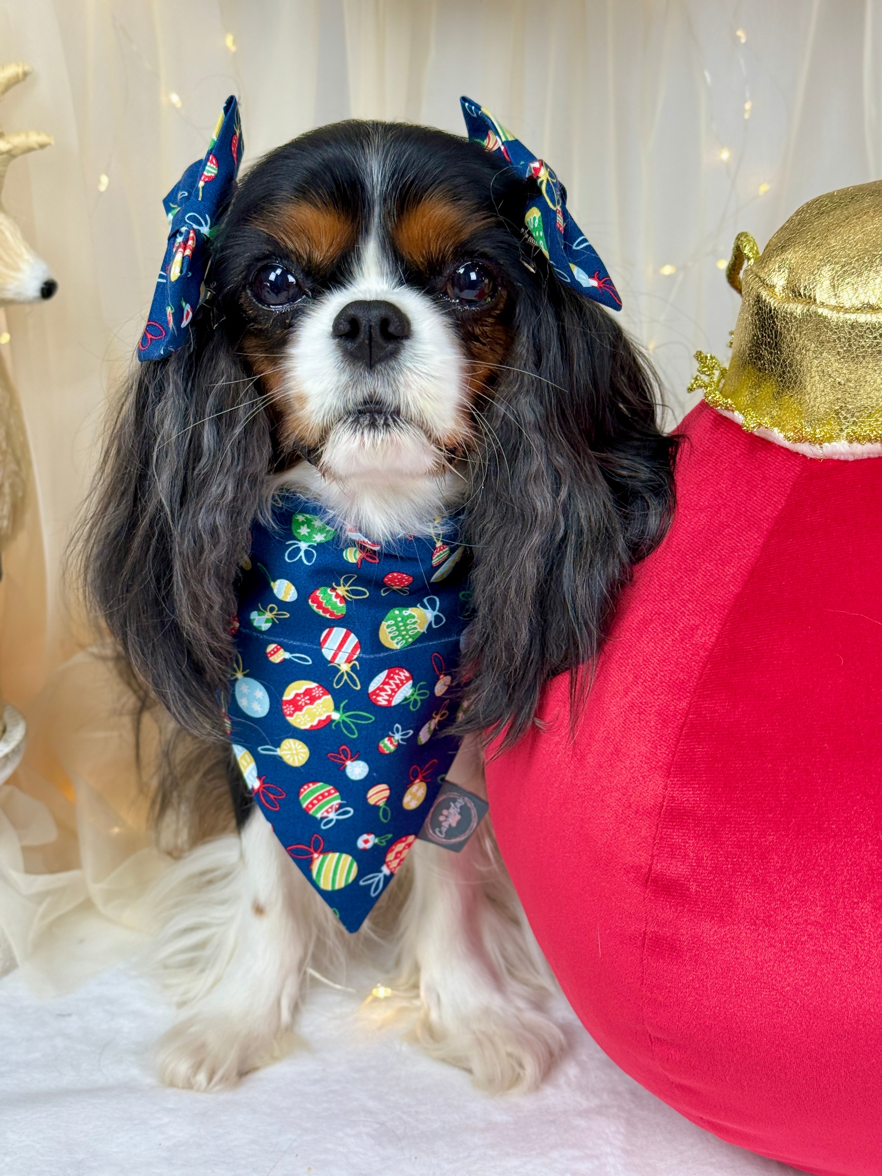 Intermission Wardrobe Change Reversible Bandana - Deck the Halls & Trim the Tree