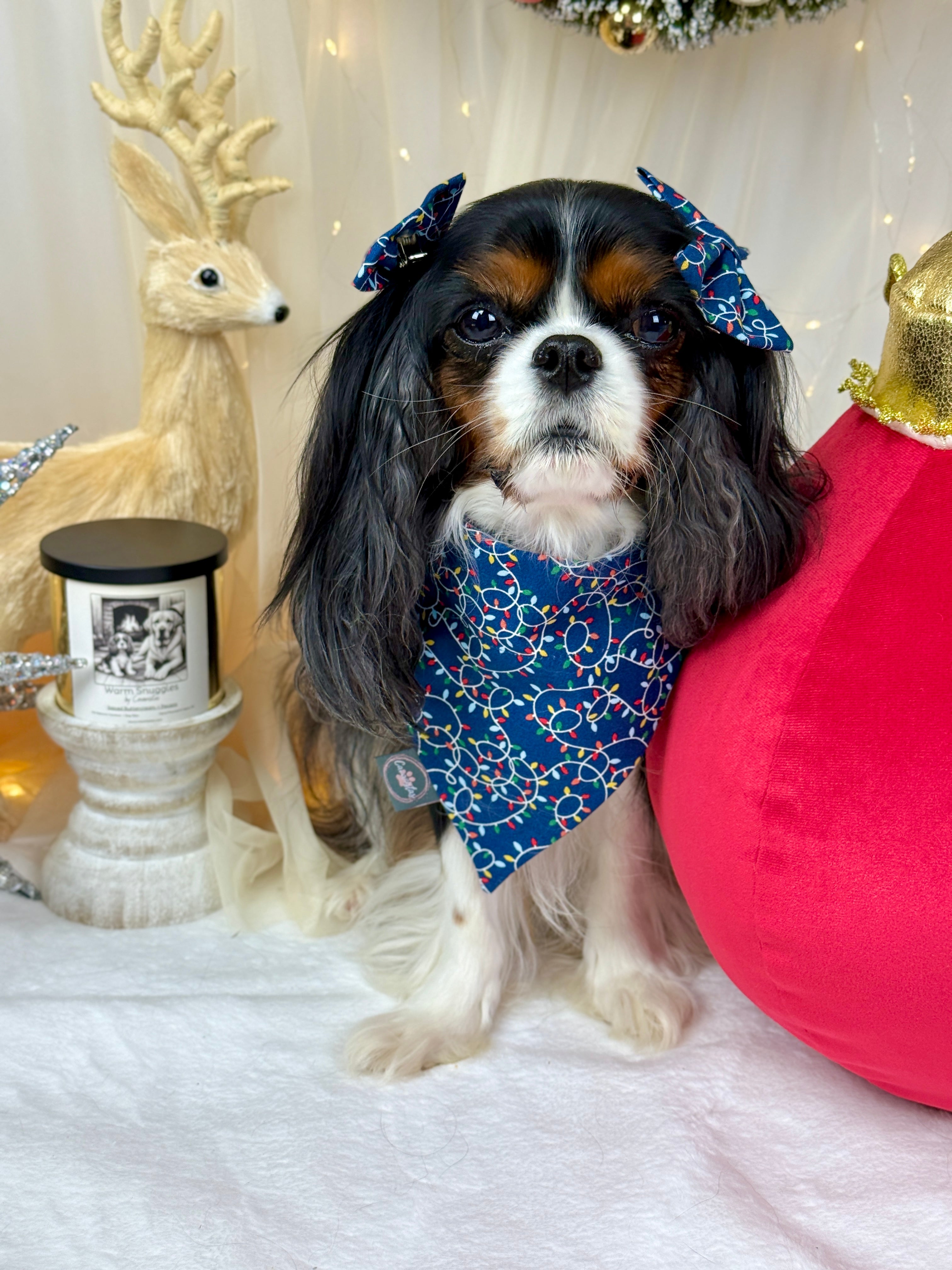 Intermission Wardrobe Change Reversible Bandana - Deck the Halls & Trim the Tree