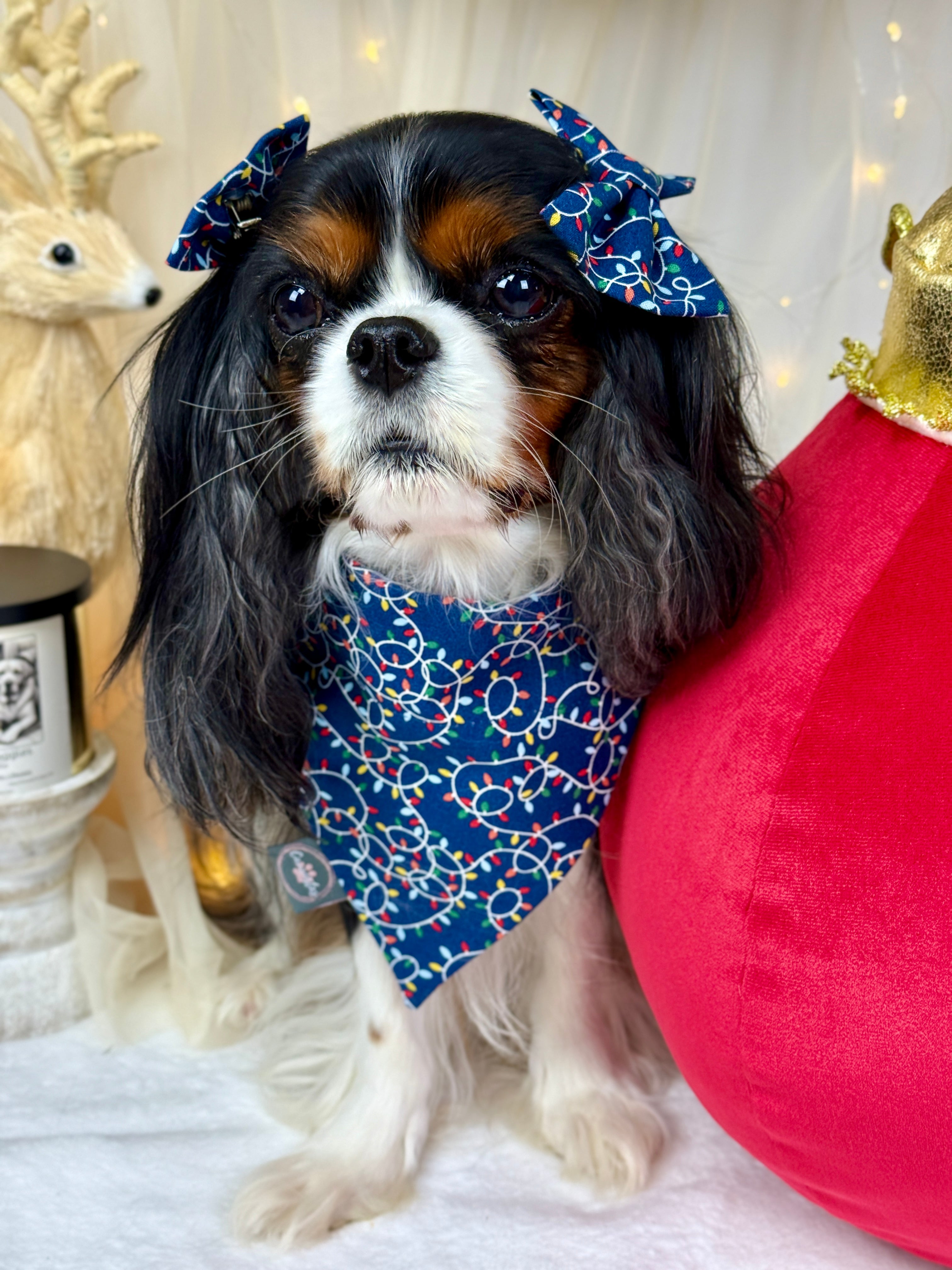 Intermission Wardrobe Change Reversible Bandana - Deck the Halls & Trim the Tree