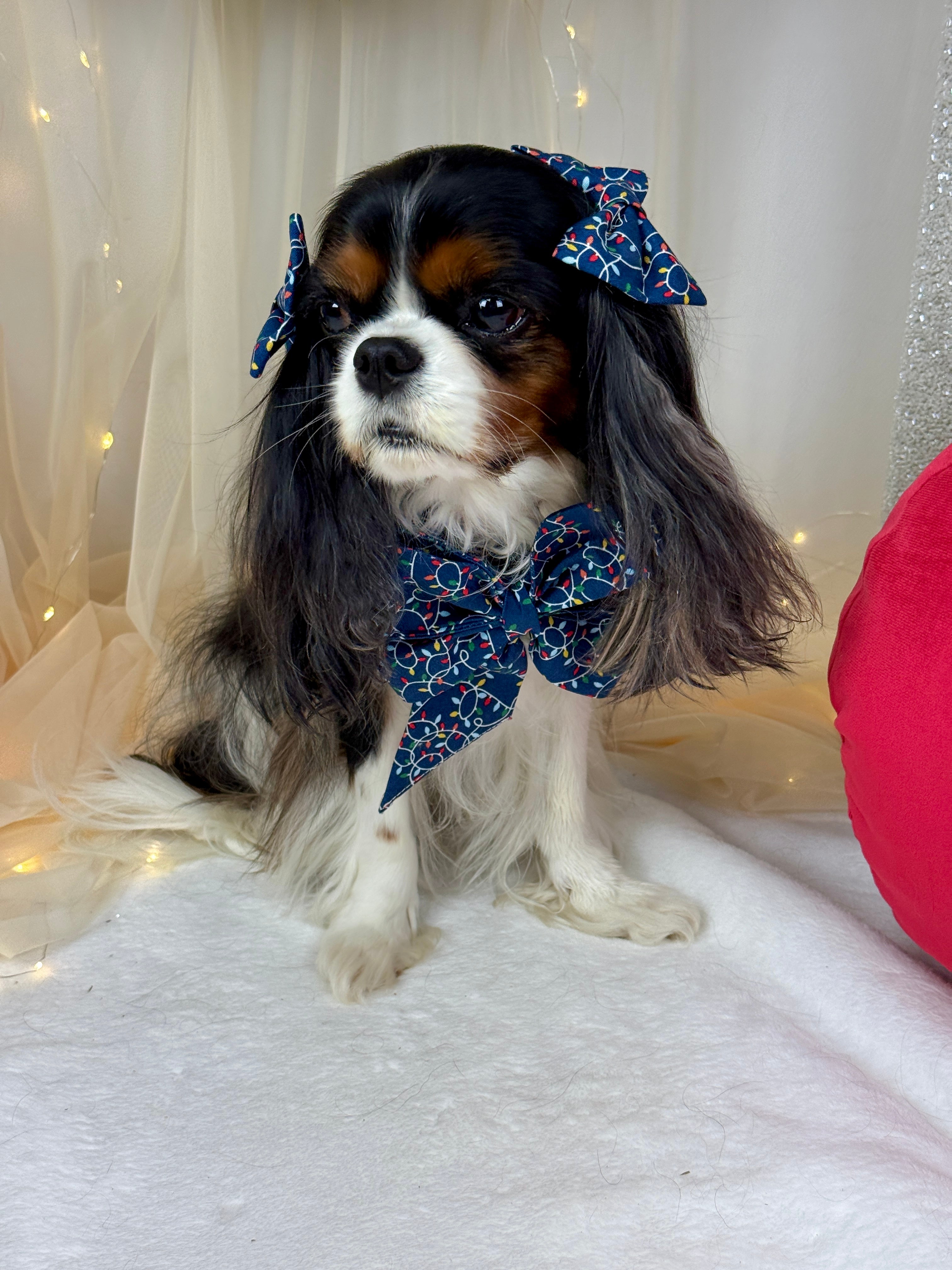 Accessories are a Must Hair Bows - Deck the Halls and Trim the Tree