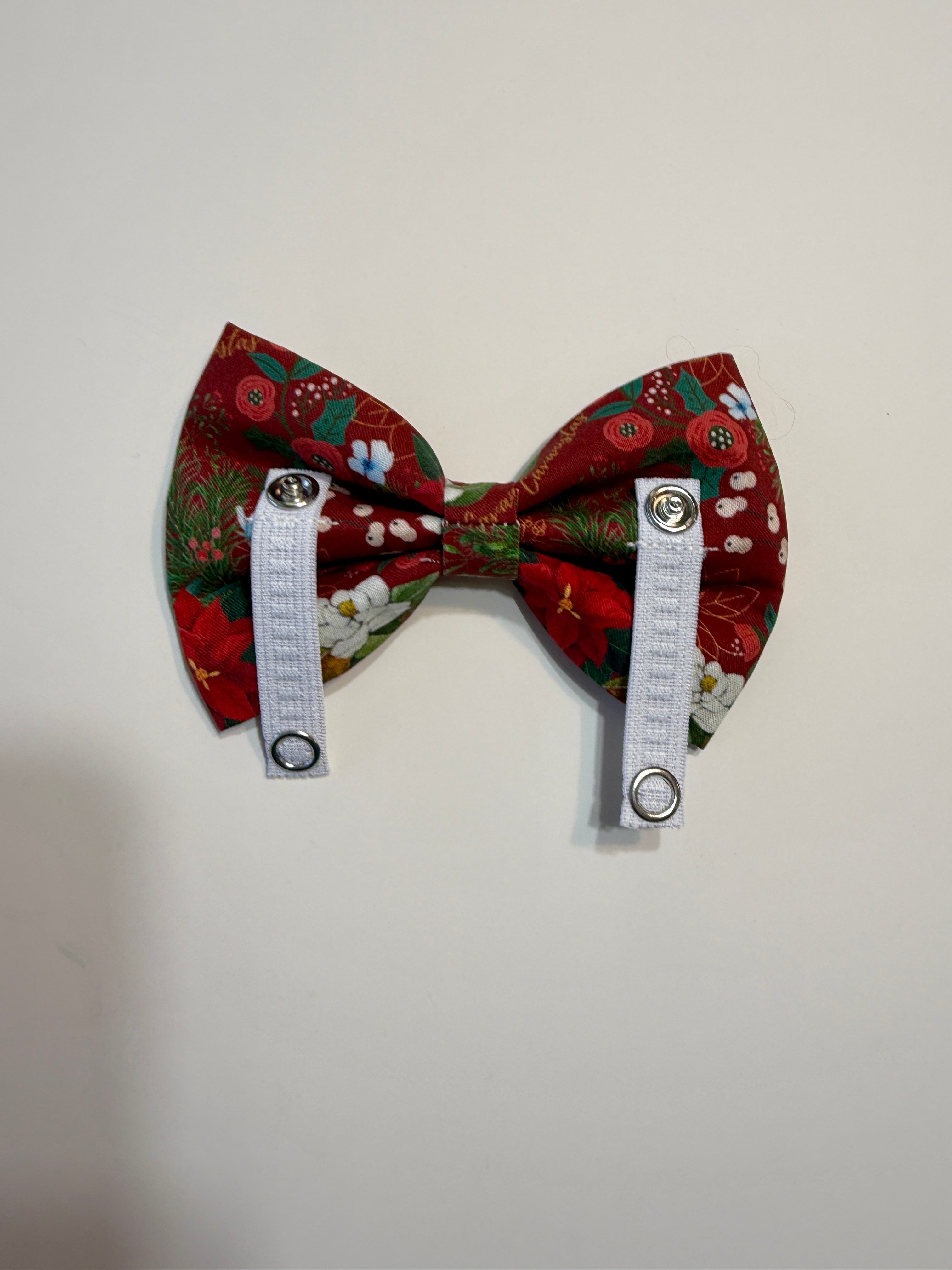 Dressed to Impress Bow Tie - Crimson Winter Garden or Evergreen Sleigh Ride