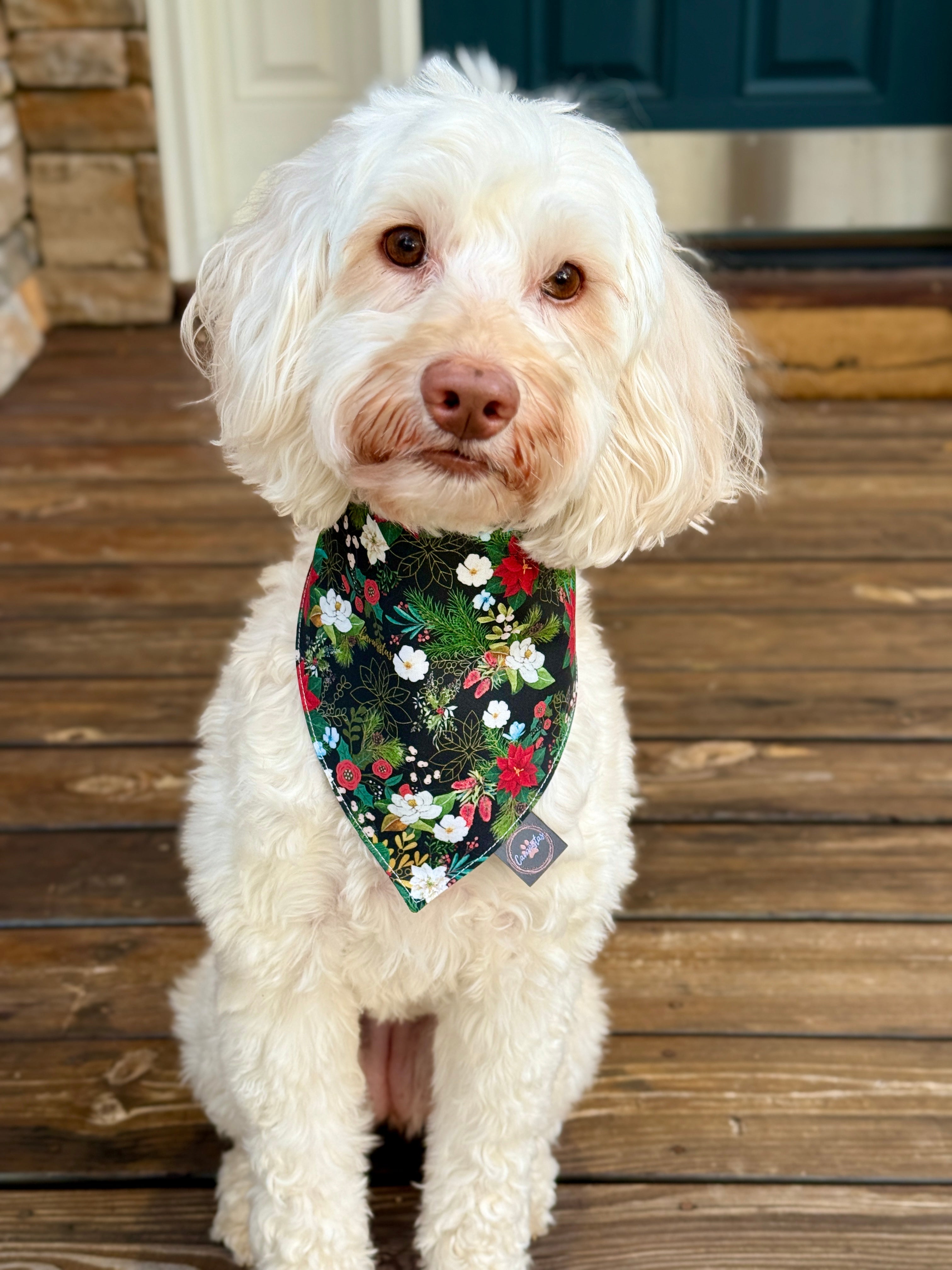 Intermission Wardrobe Change Reversible Bandana - Midnight Winter Garden & Twilight Sleigh Ride