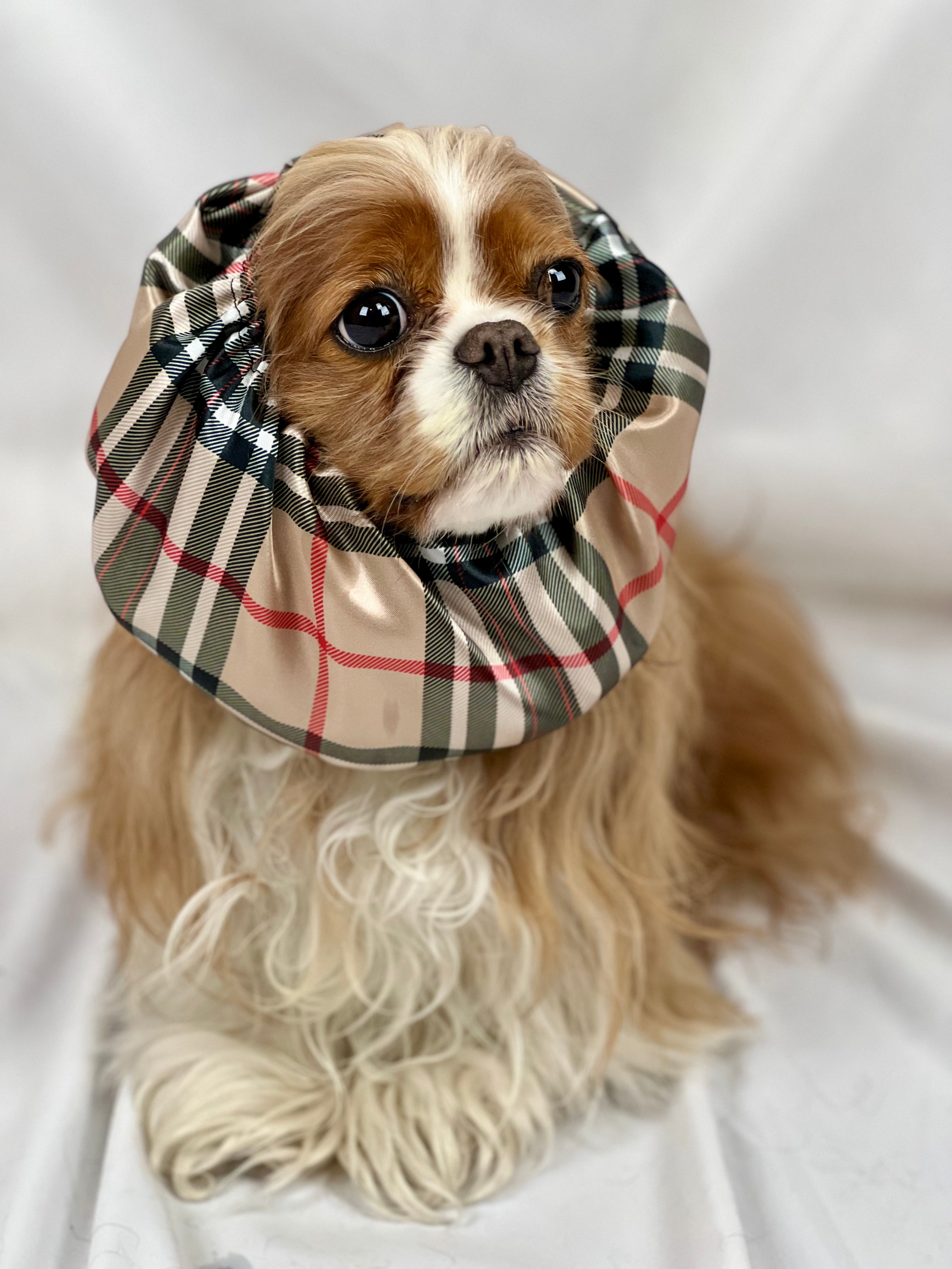 The Long-Ear Struggles are Real Snood - Furberry Plaid