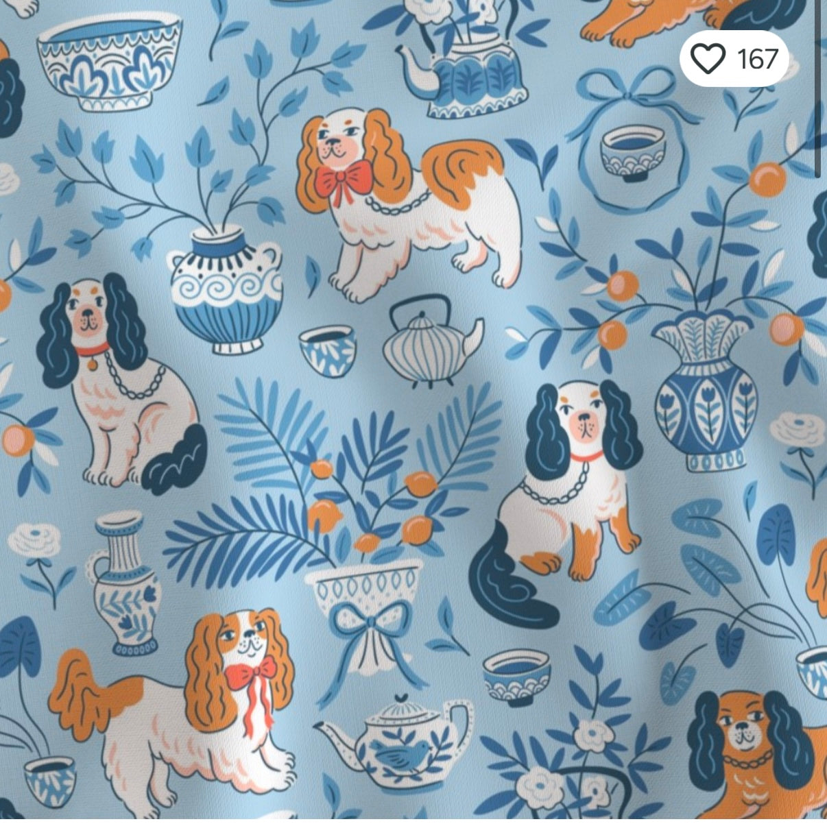 The Long Ear Struggles are Real Snood - Cavaliers at High Tea