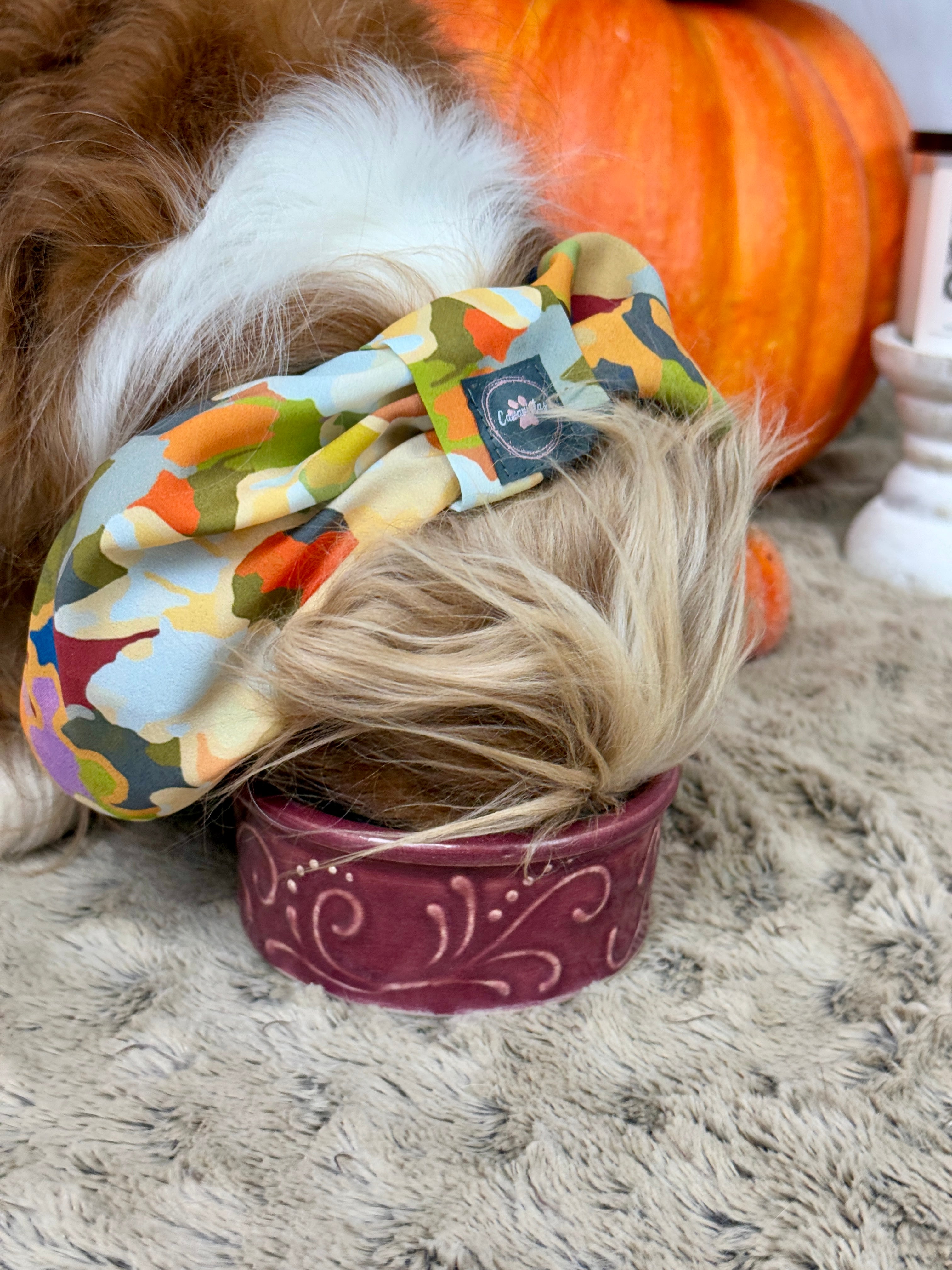 The Long Ear Struggles are Real Snood - Autumn in Bloom