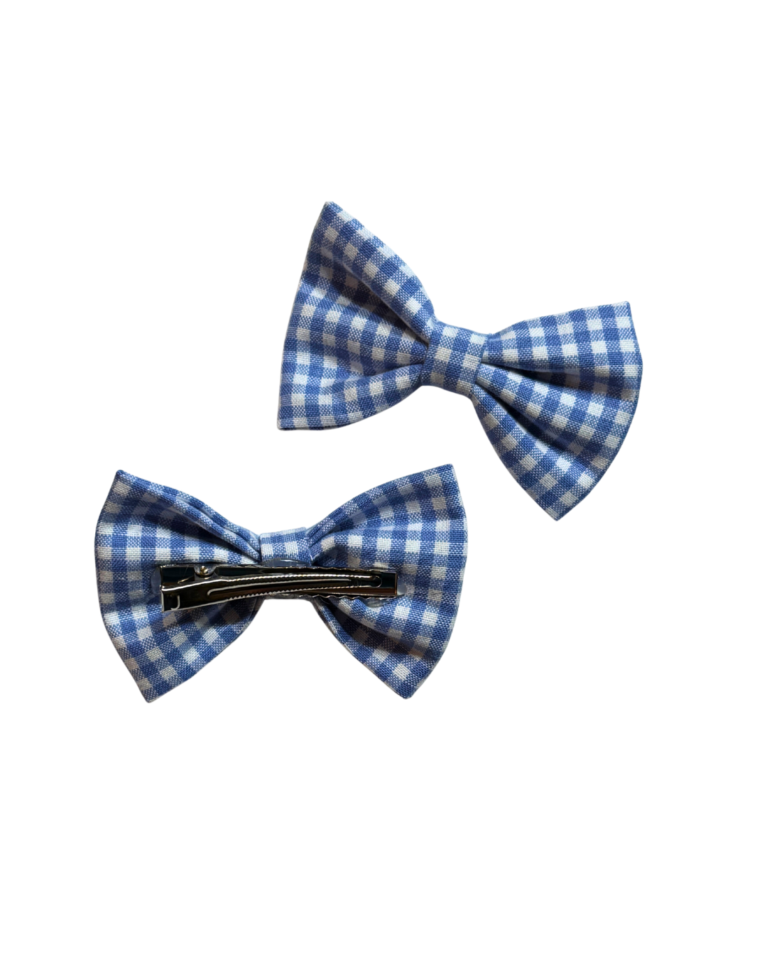 Accessories are a Must Hair Bows - Wildflower Meadow & Carolina Skies Gingham