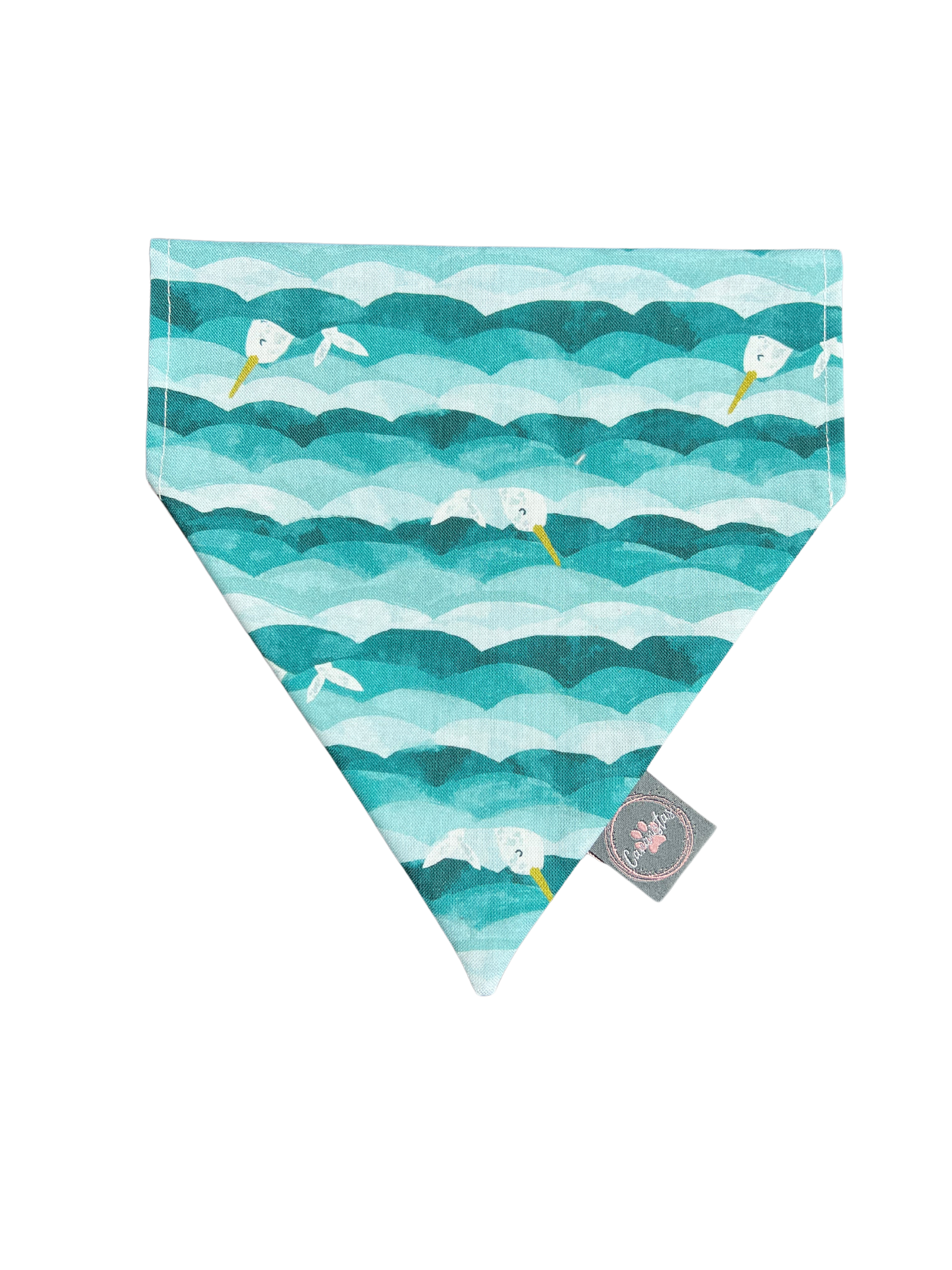 Intermission Wardrobe Change Reversible Bandana - Sea Creatures & Narwhal Waves