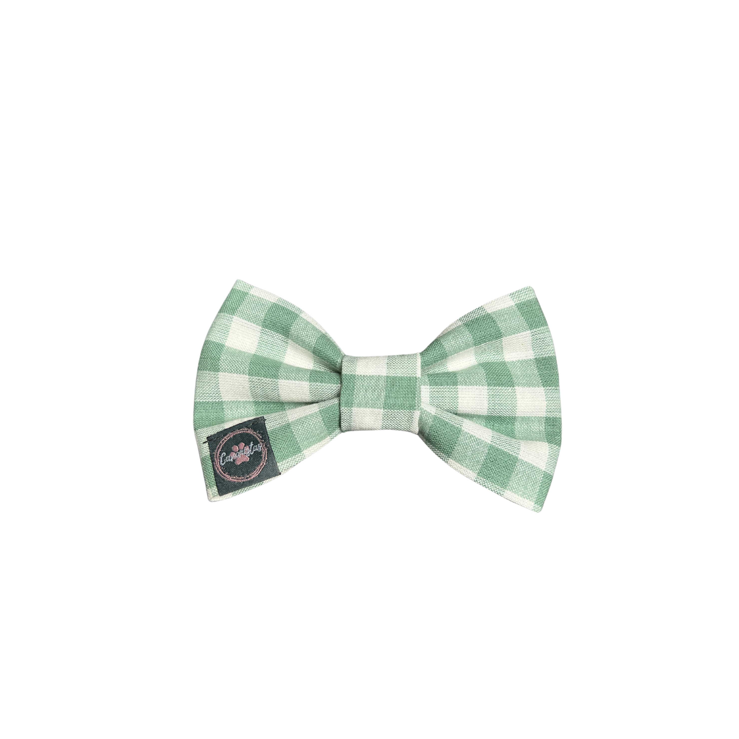 Dress to Impress Bow Tie - Sea Turtles & Sage Gingham