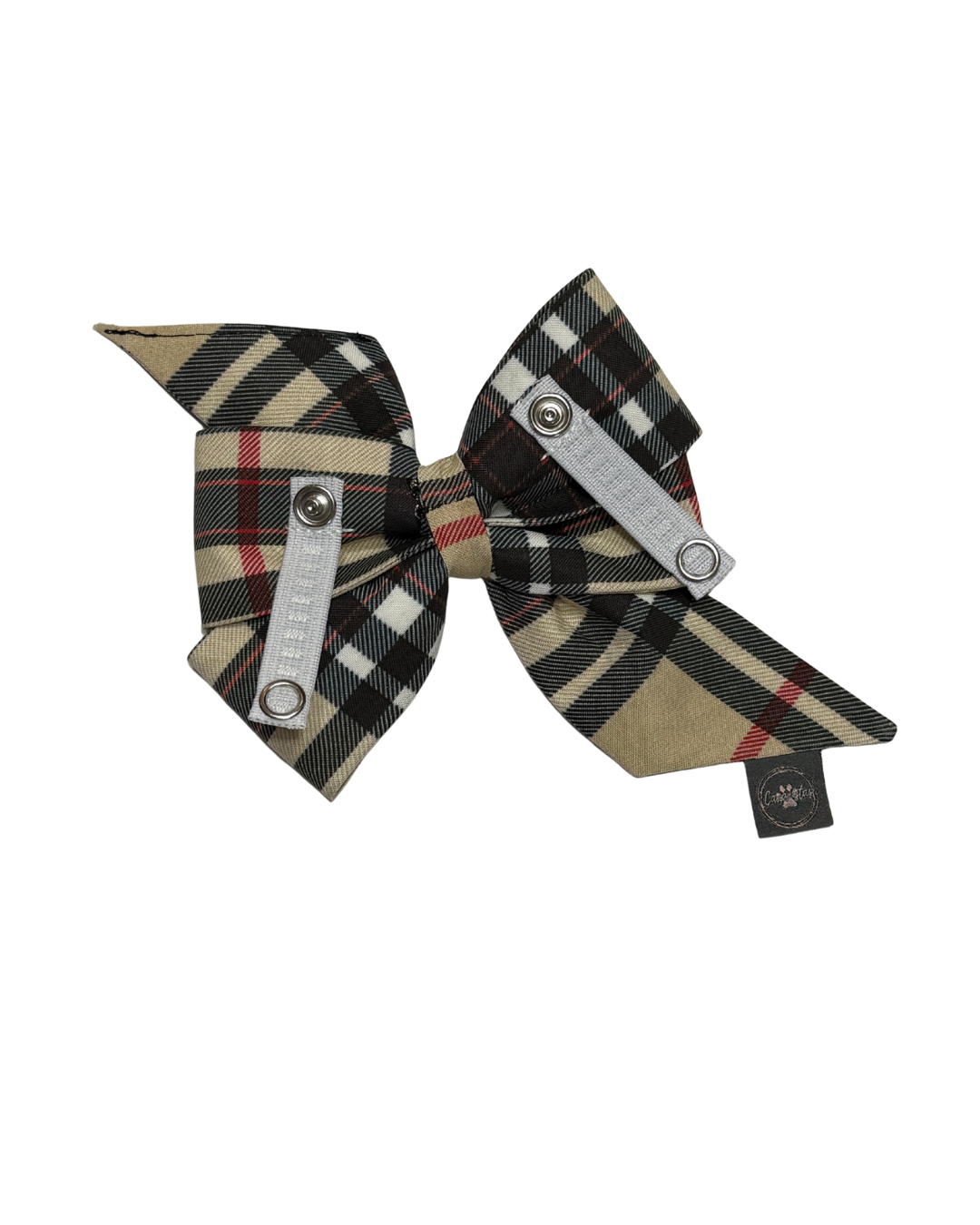 Strike a Pose Bow - Furberry Plaid