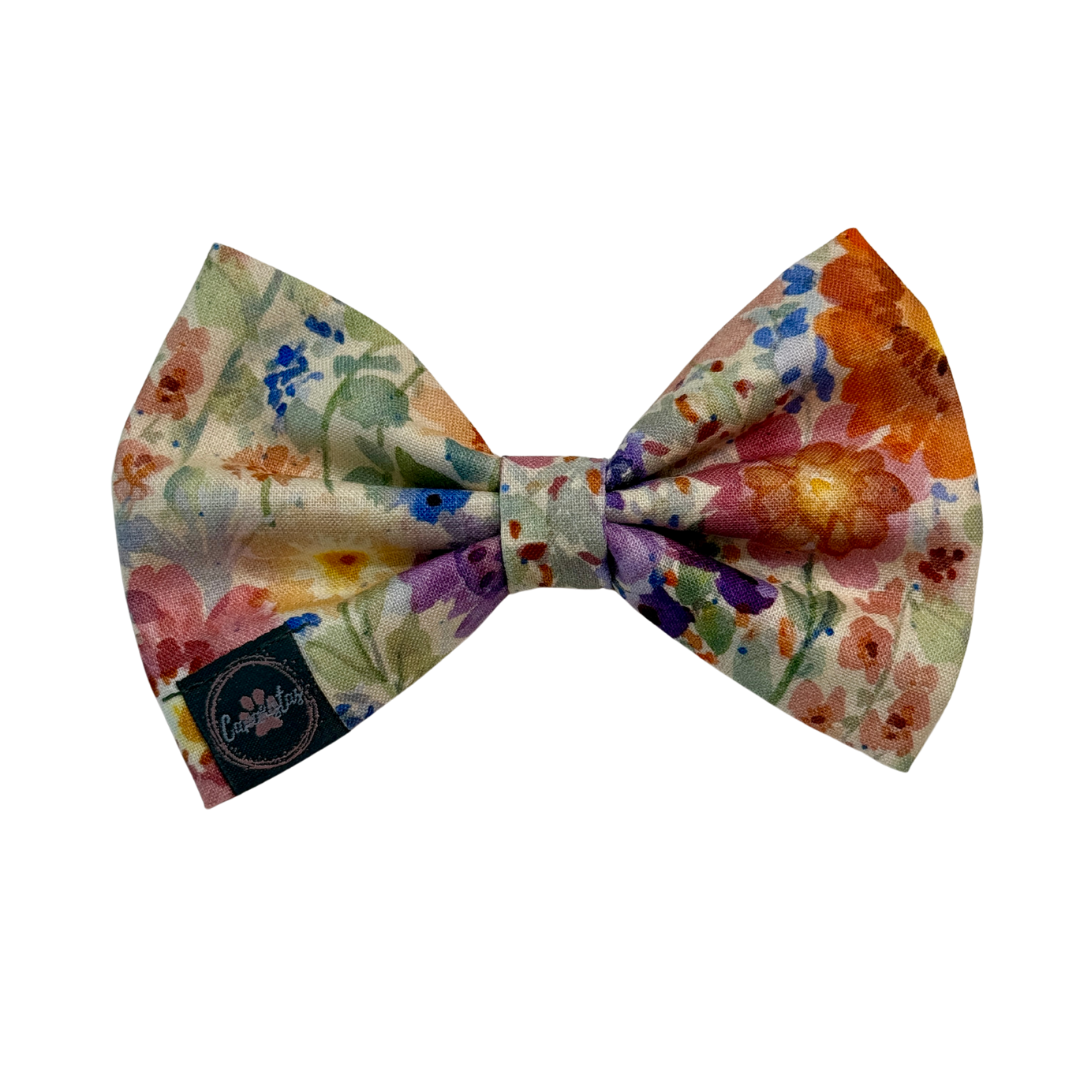 Dress to Impress Bow Tie - Sunset Bouquet or Pumpkin Gingham