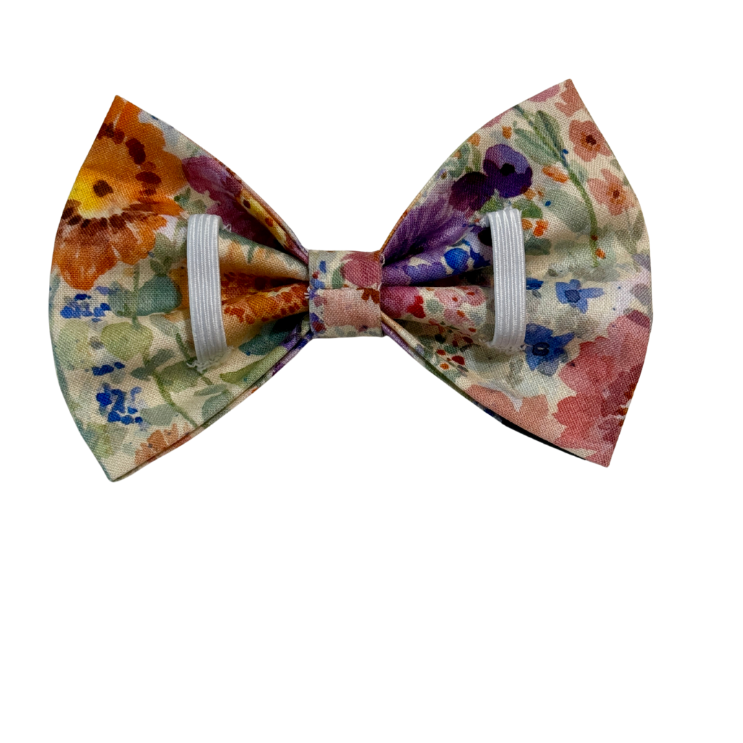 Dress to Impress Bow Tie - Sunset Bouquet or Pumpkin Gingham