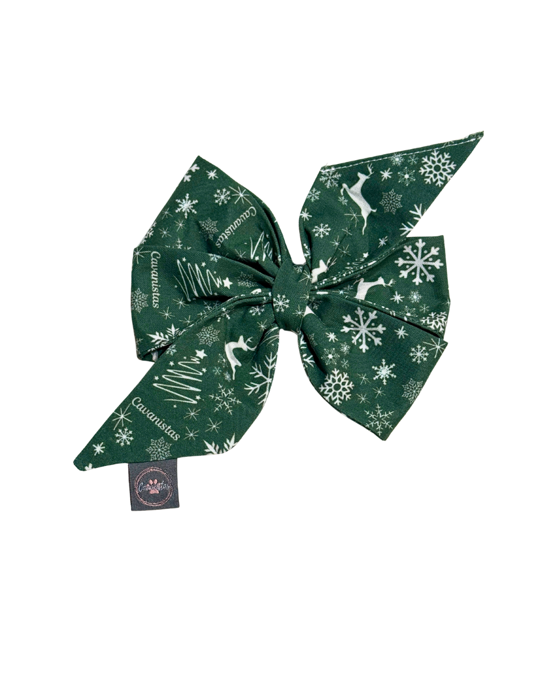 Strike a Pose Bow - Crimson Winter Garden or Evergreen Sleigh Ride