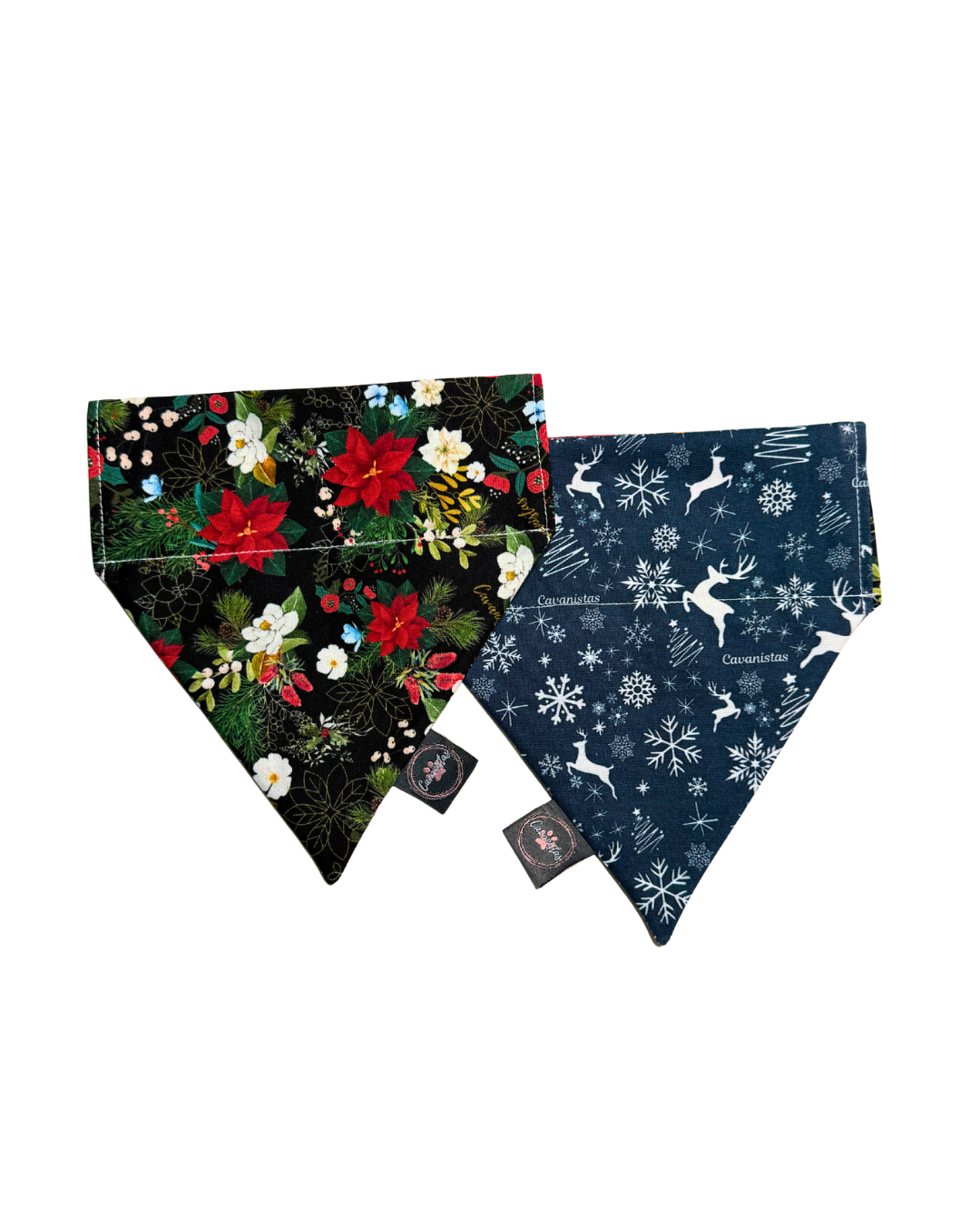 Intermission Wardrobe Change Reversible Bandana - Midnight Winter Garden & Twilight Sleigh Ride