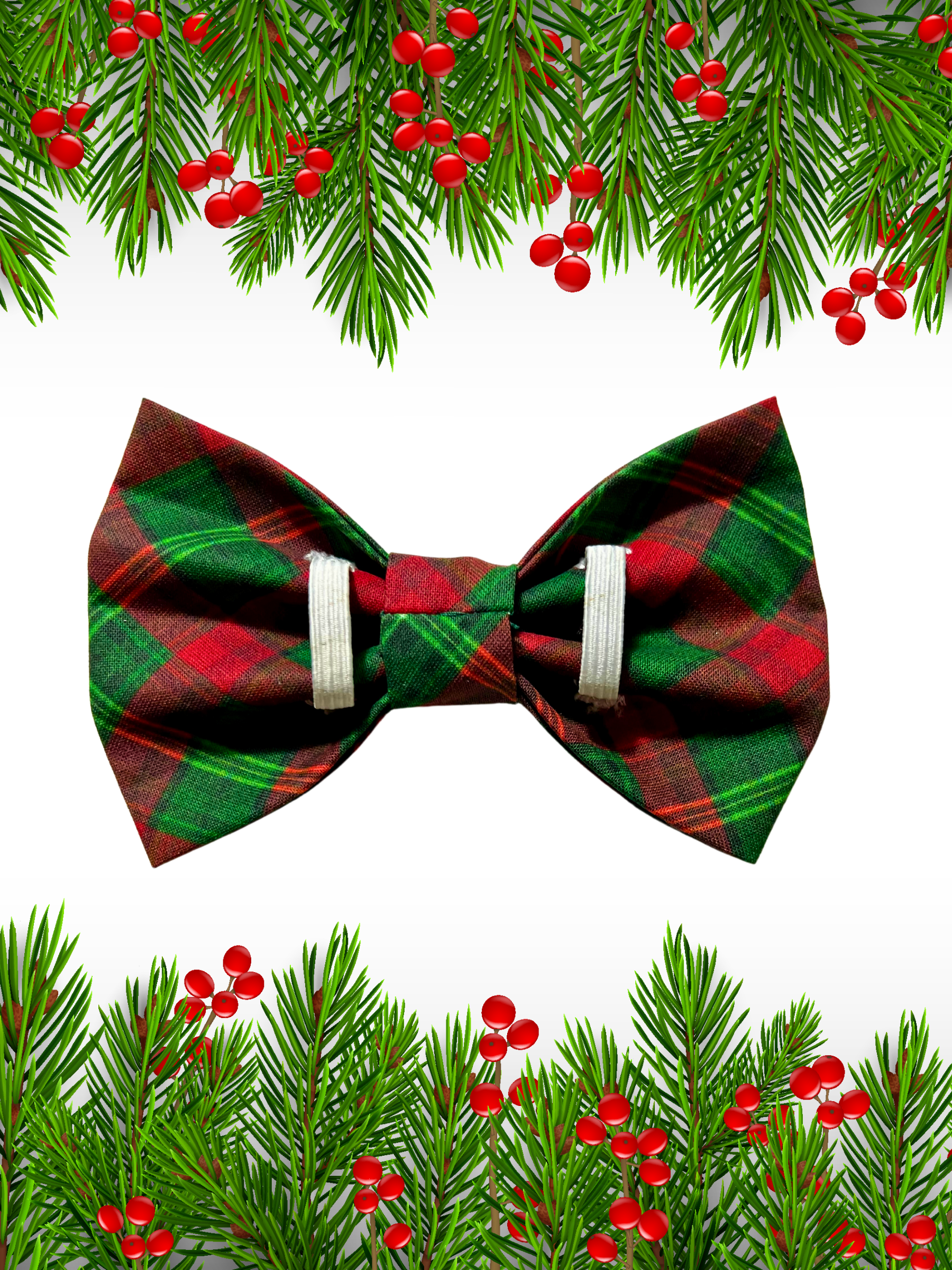 Dress to Impress Bow Tie - Holiday Tartan