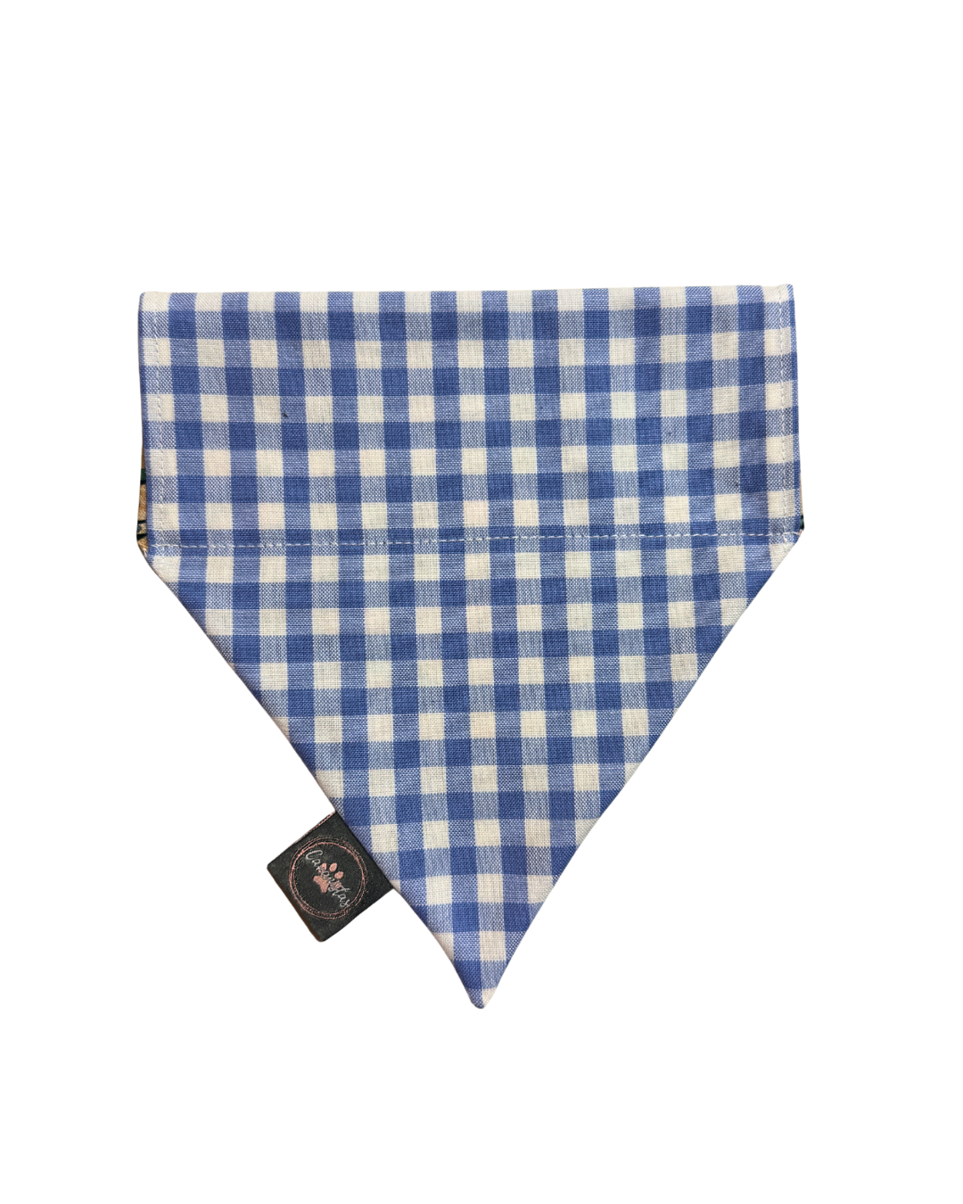 Intermission Wardrobe Change Reversible Bandana - Wildflower Meadow & Carolina Sky Gingham