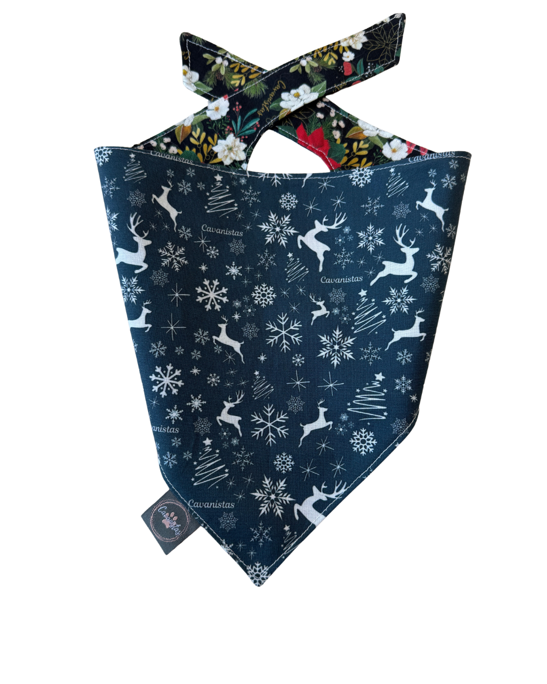 Intermission Wardrobe Change Reversible Bandana - Midnight Winter Garden & Twilight Sleigh Ride