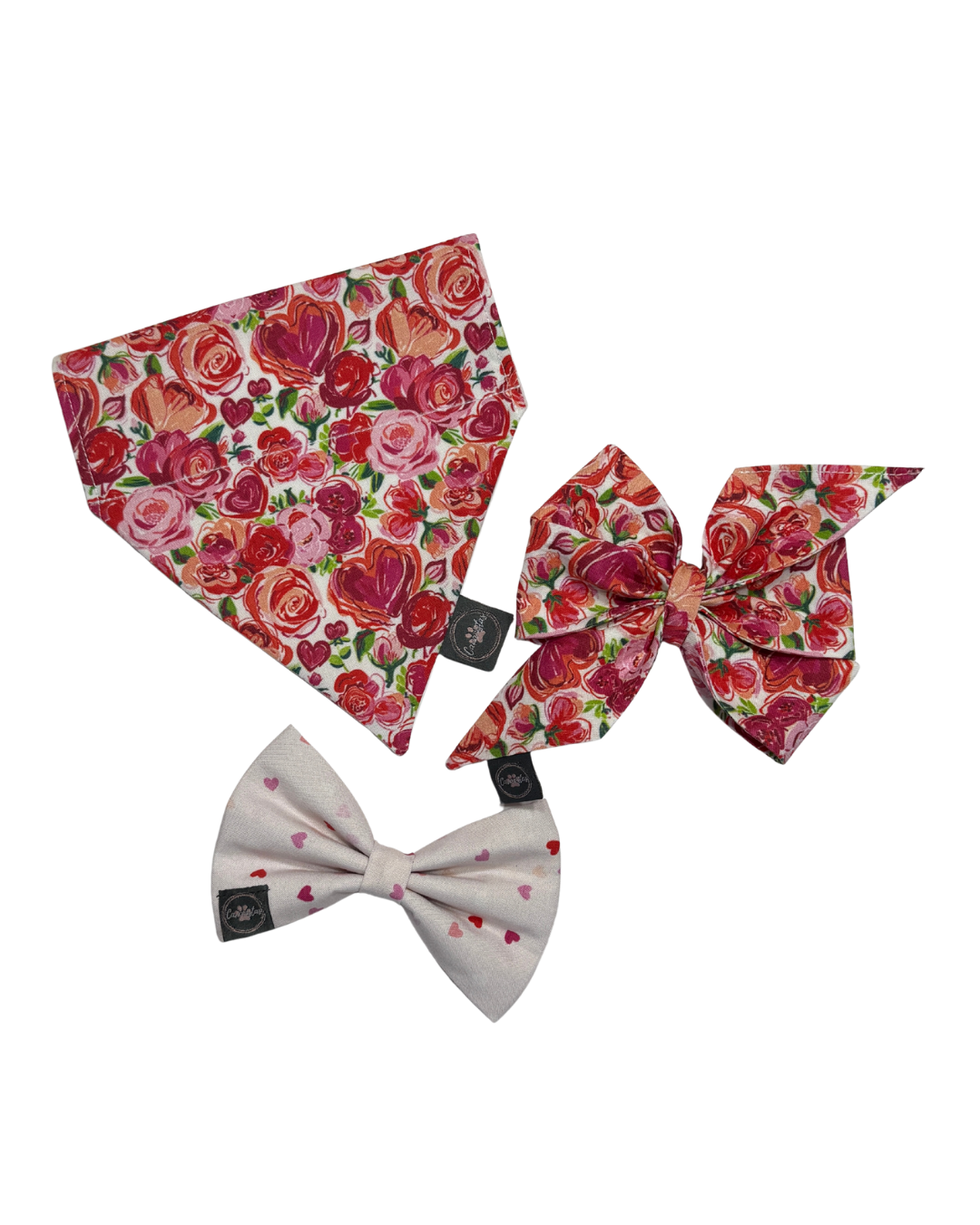 Intermission Wardrobe Change Reversible Bandana - Love in Bloom & Sweetheart Sprinkles