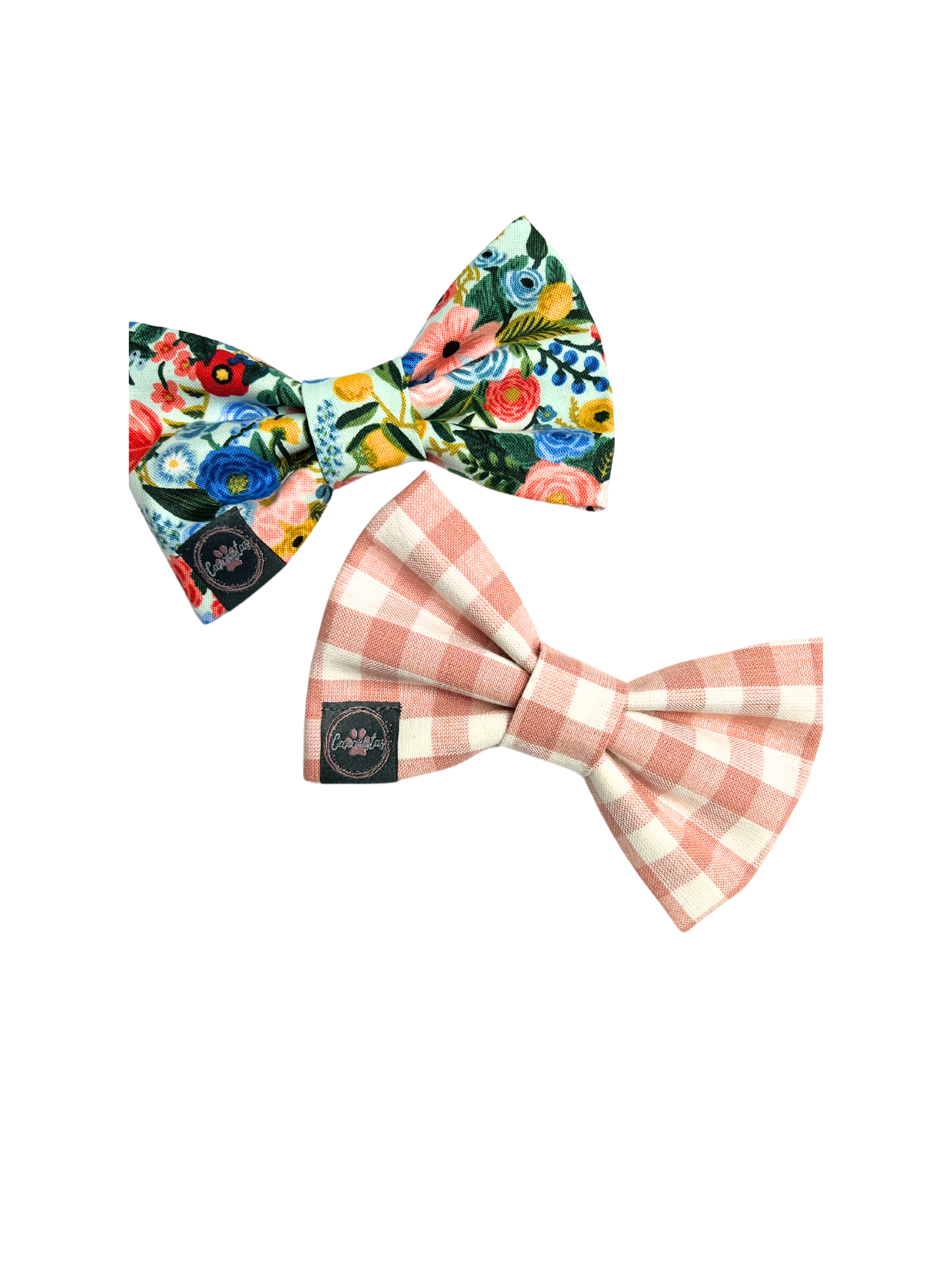 Dress to Impress Bow Tie - Summer Botanicals & Rose Gingham