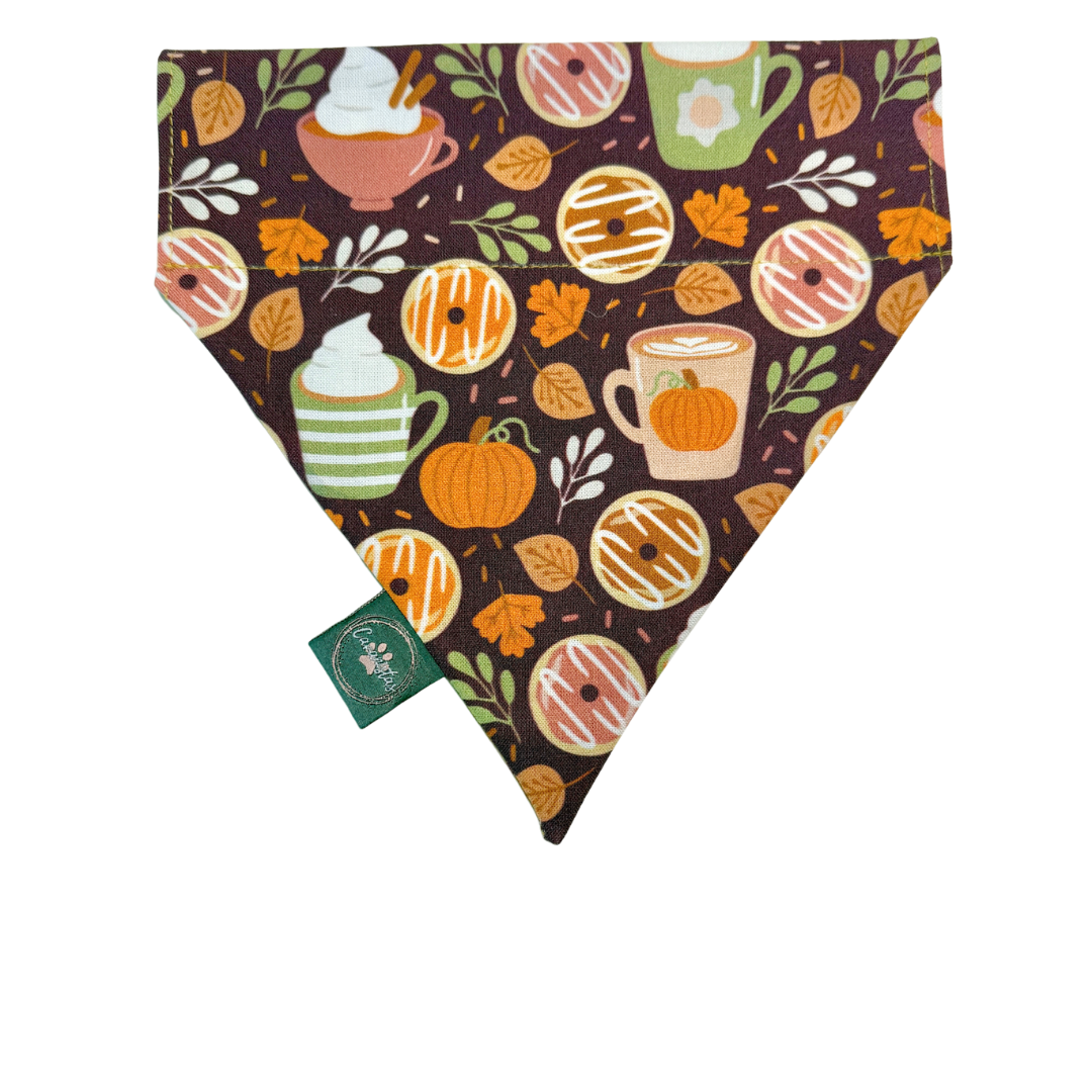 Intermission Wardrobe Change Reversible Bandana - Pumpkin Spice Life & Falling for Fall