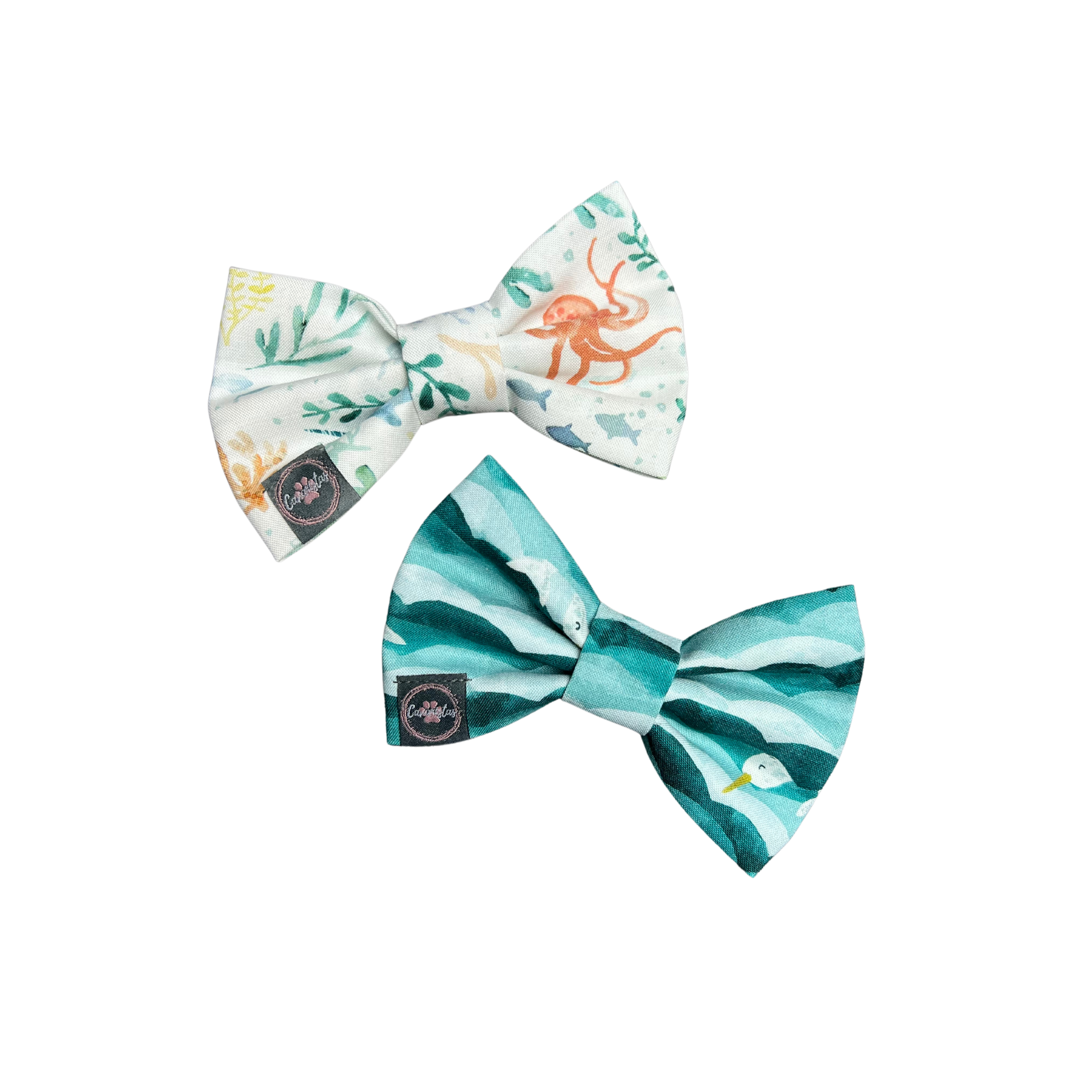 Dress to Impress Bow Tie - Sea Creatures & Narwhal Waves