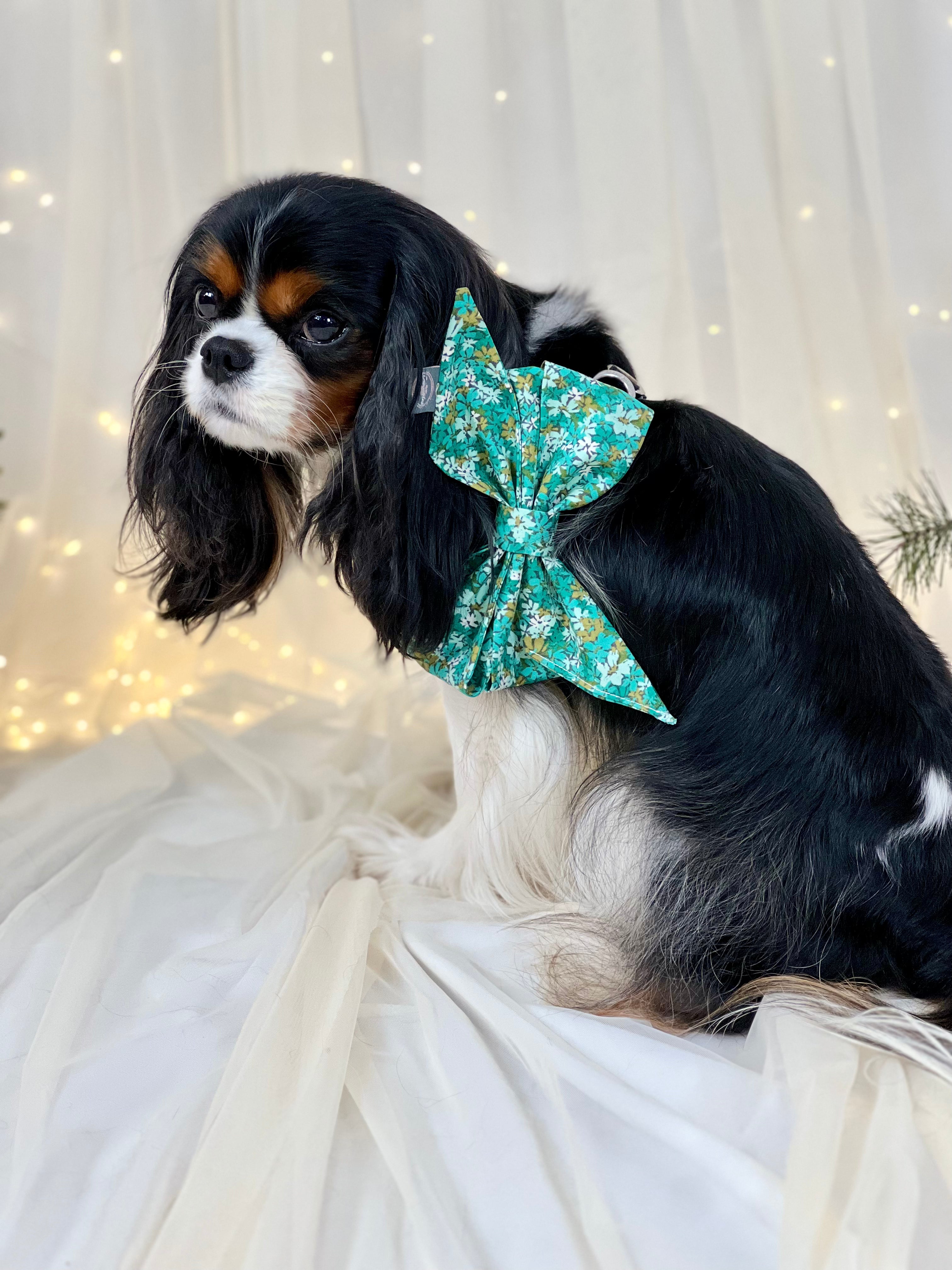 Strike a Pose Bow - Frosted Jade Leaves or Frosted Jade Garden