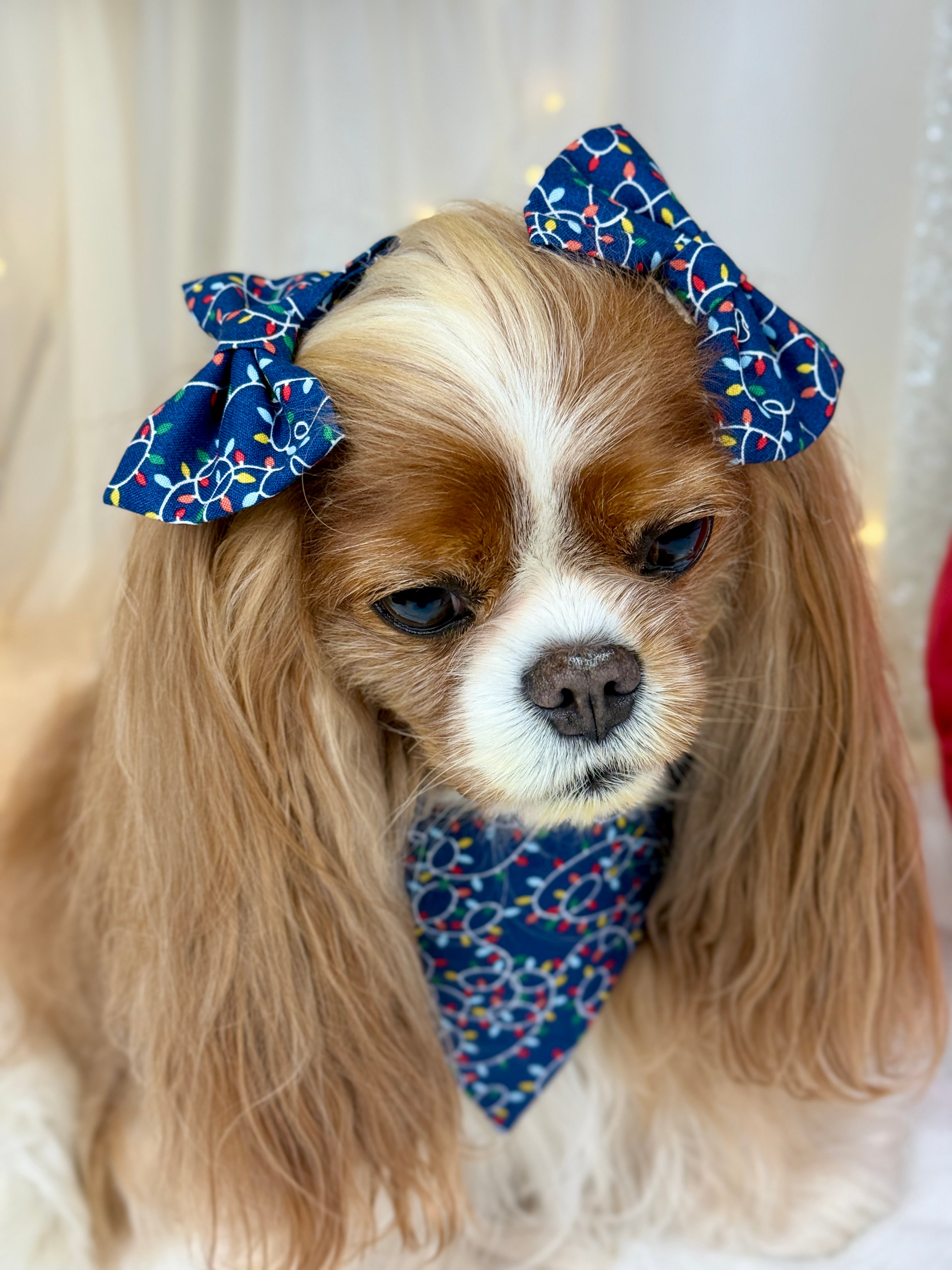 Accessories are a Must Hair Bows - Deck the Halls and Trim the Tree