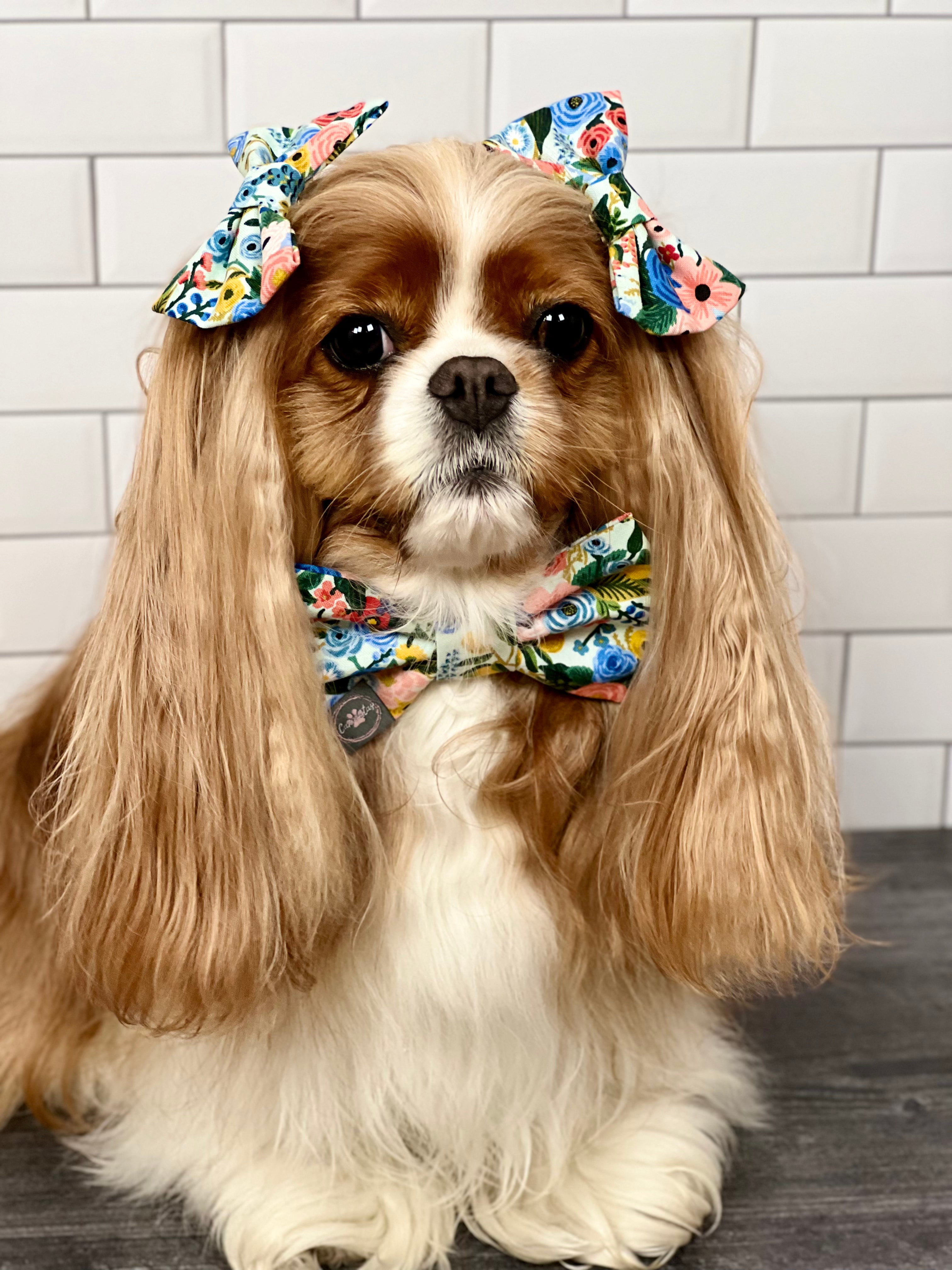 Accessories are a Must Hair Bows - Summer Botanicals & Rose Gingham