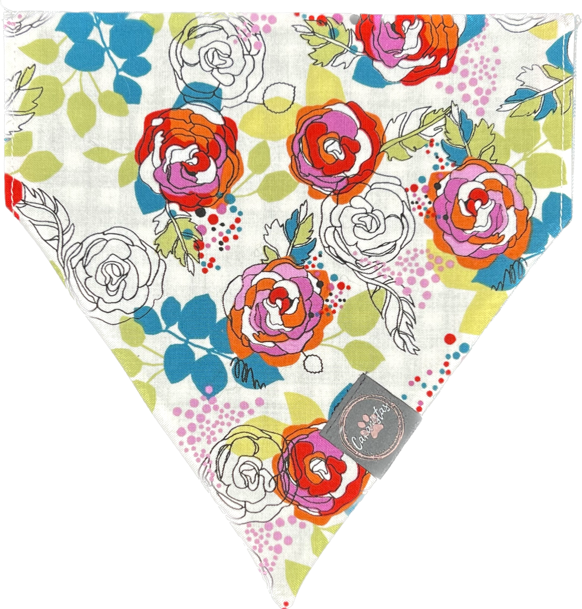 Intermission Wardrobe Change Reversible Bandana - Vibrant Garden