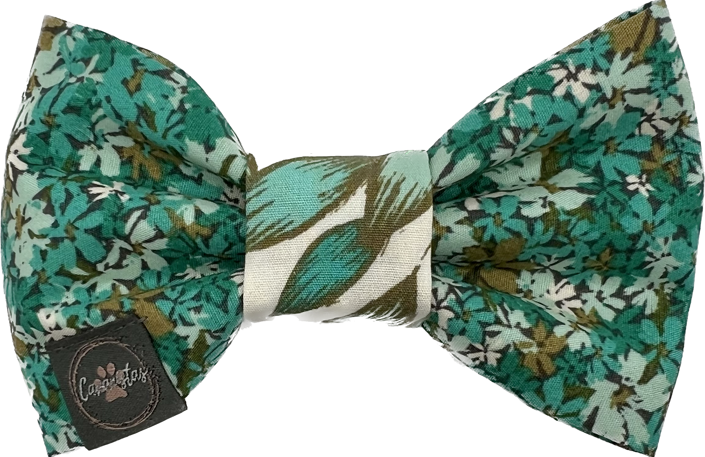 Dress to Impress Bow Tie - Frosted Jade Leaves or Frosted Jade Garden