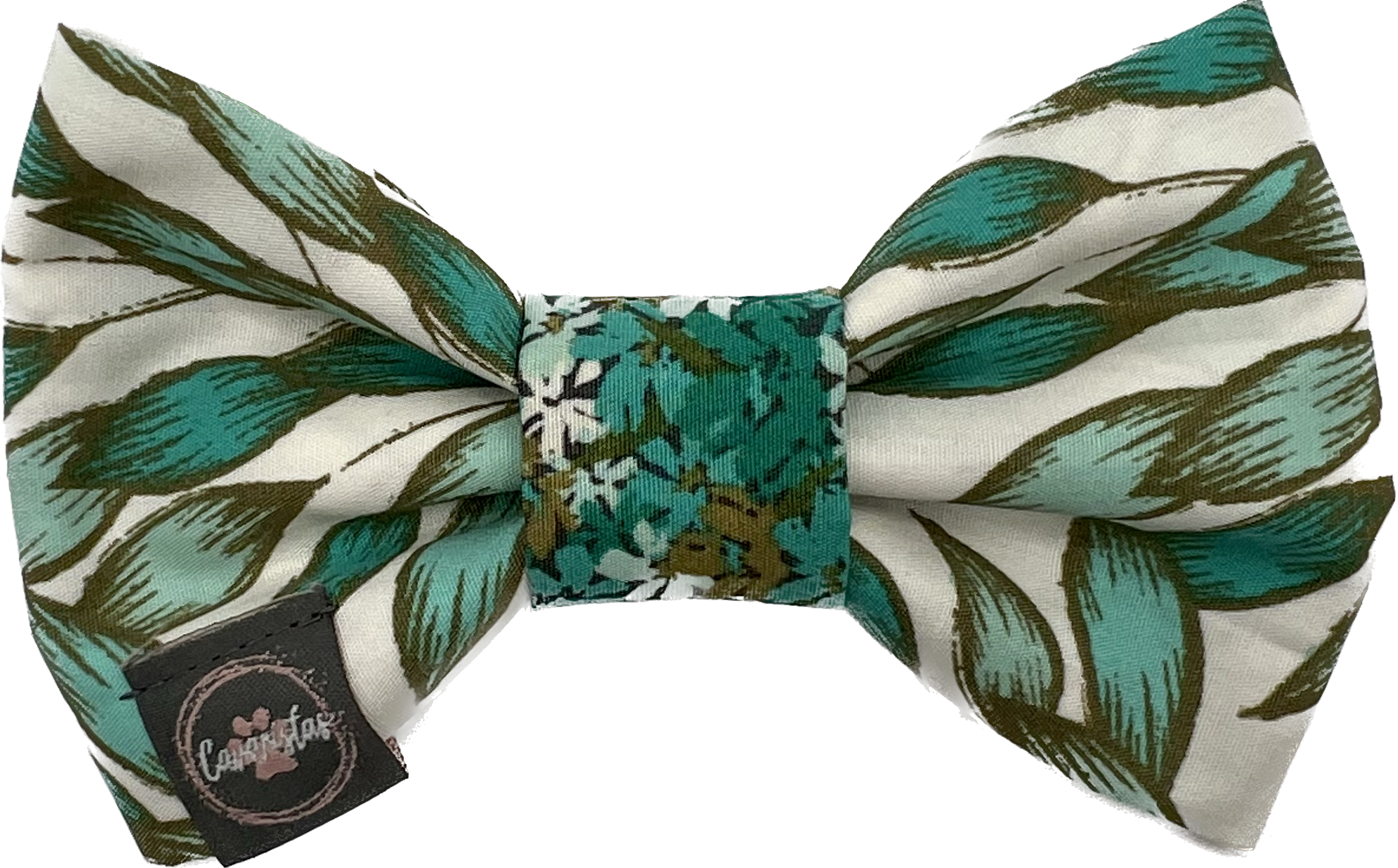 Dress to Impress Bow Tie - Frosted Jade Leaves or Frosted Jade Garden