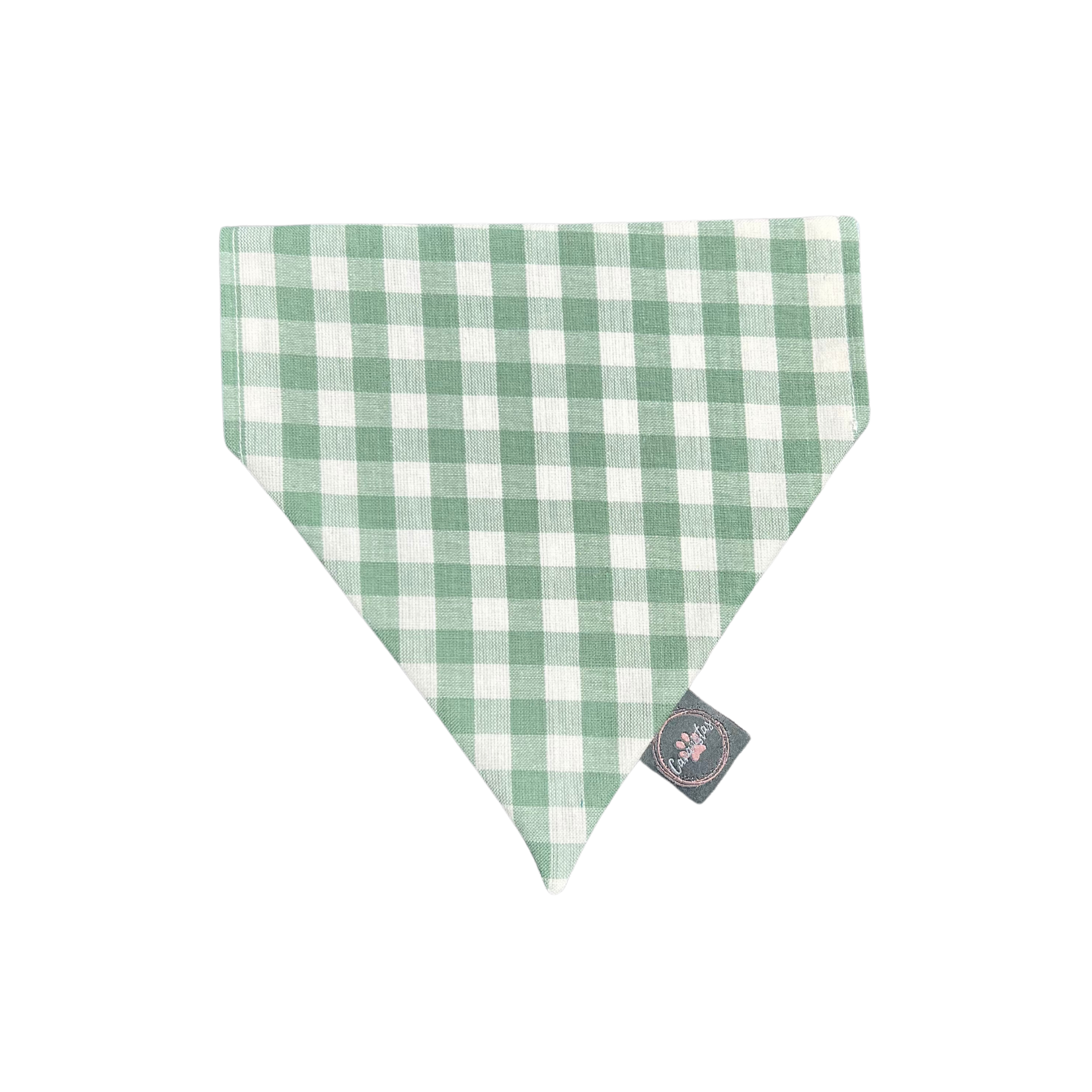 Intermission Wardrobe Change Reversible Bandana - Sea Turtles & Sage Gingham