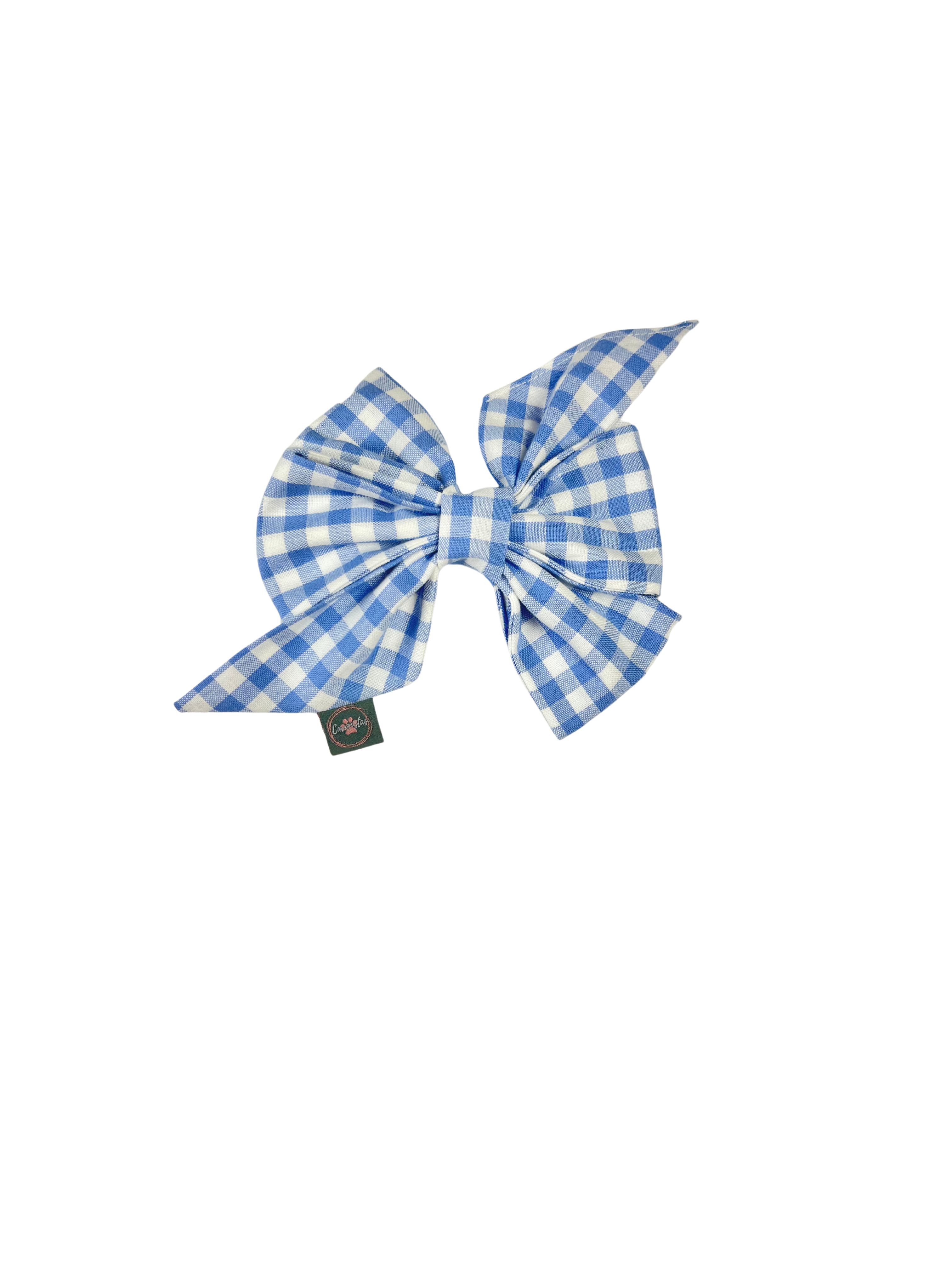 Strike a Pose Bow - Summer Botanicals & Rose Gingham