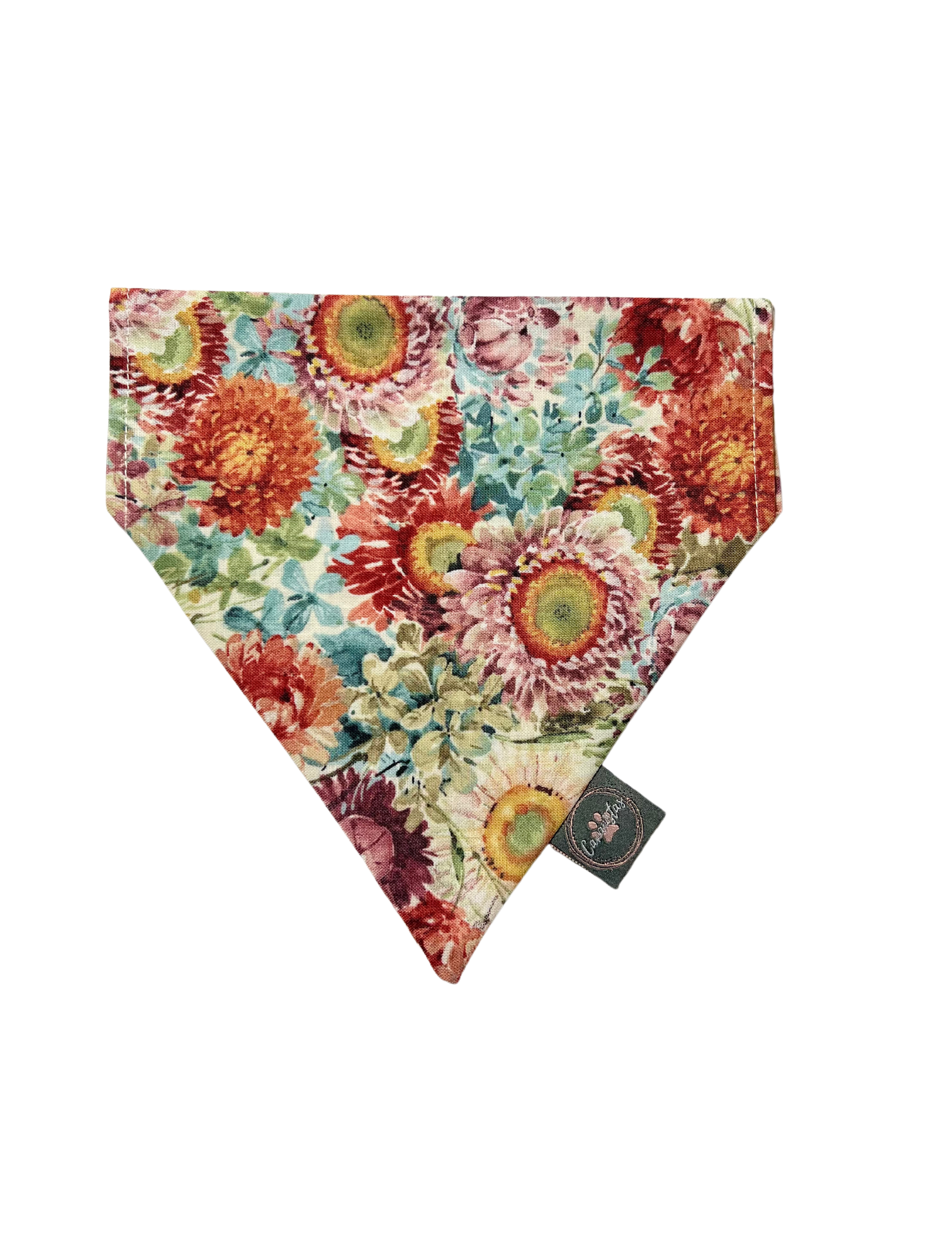 Intermission Wardrobe Change Reversible Bandana - Fall Garden & Fall Palette