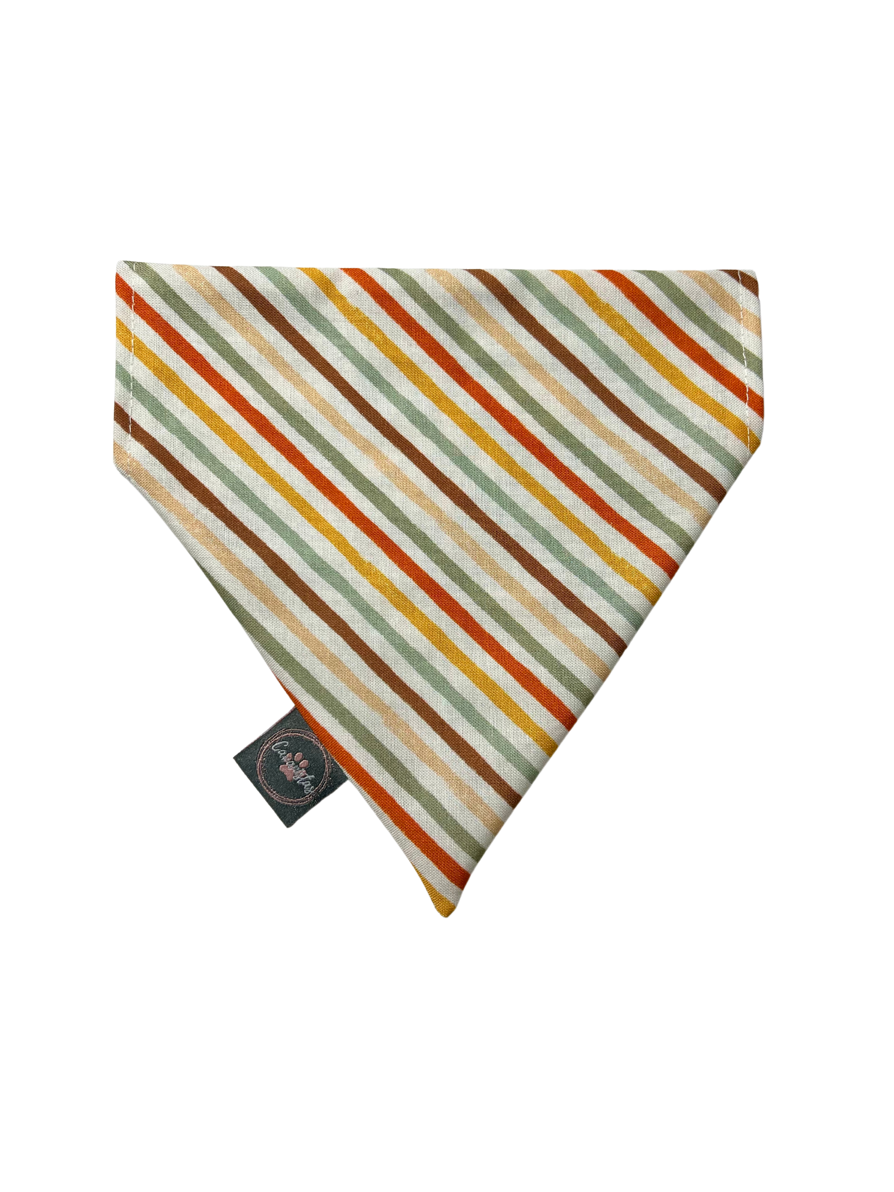 Intermission Wardrobe Change Reversible Bandana - Fall Foliage & Fall Stripes